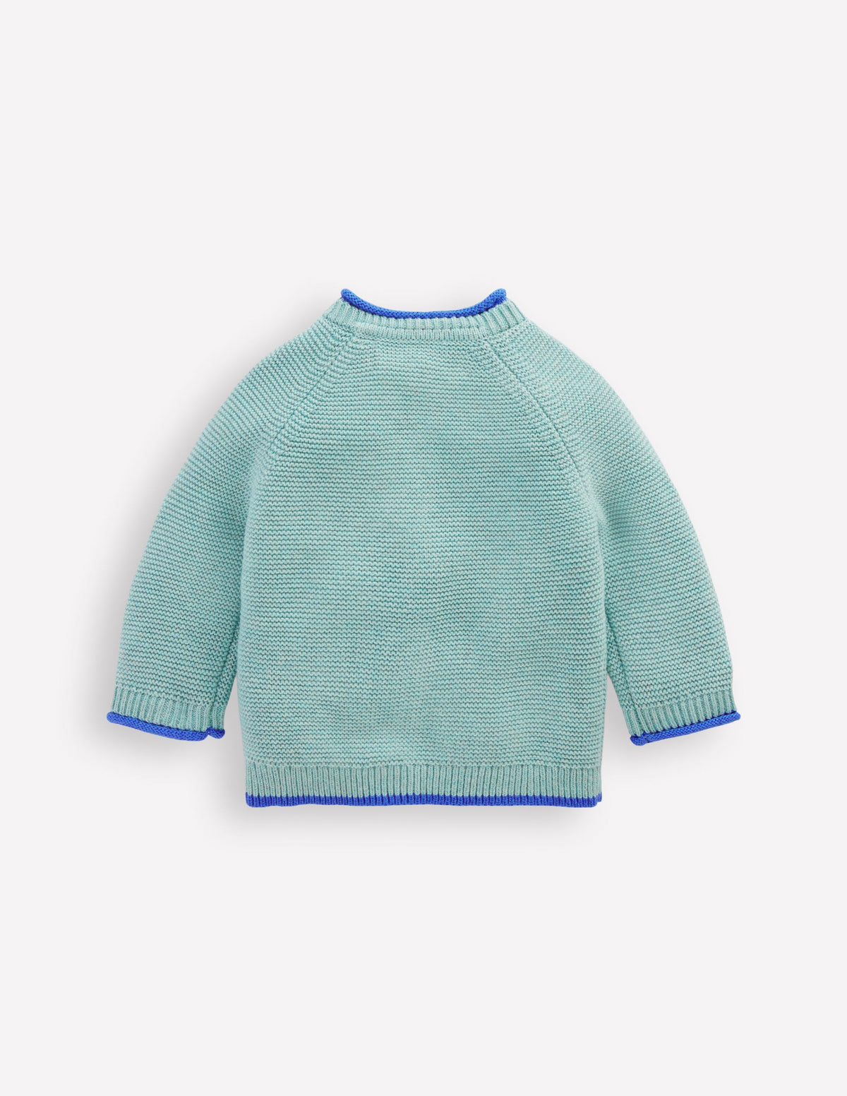 Cotton Logo Cardigan-Aquifer Dippy Eggs - Image 2