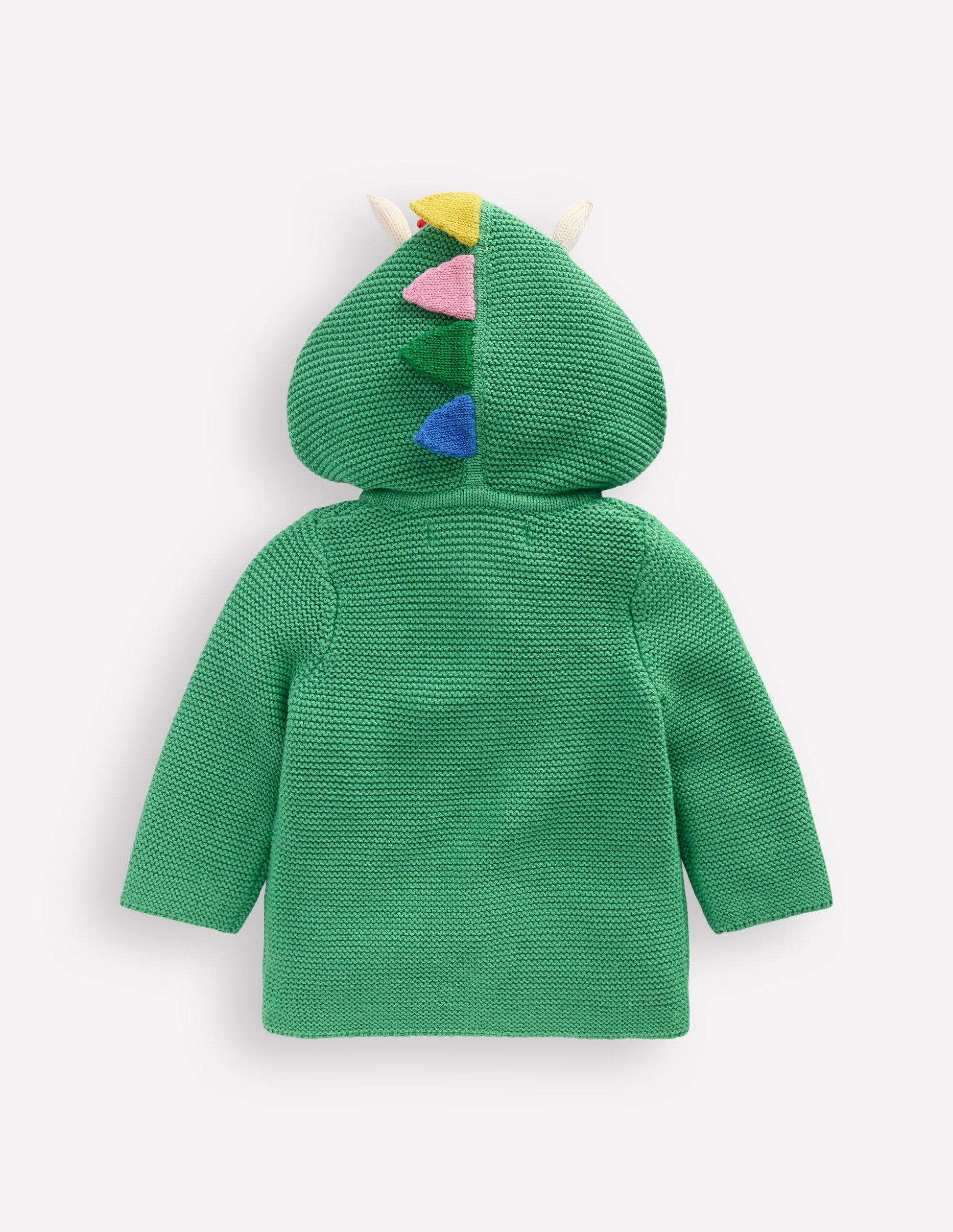 Novelty Knitted Jacket-Aloe Green Dragon-2
