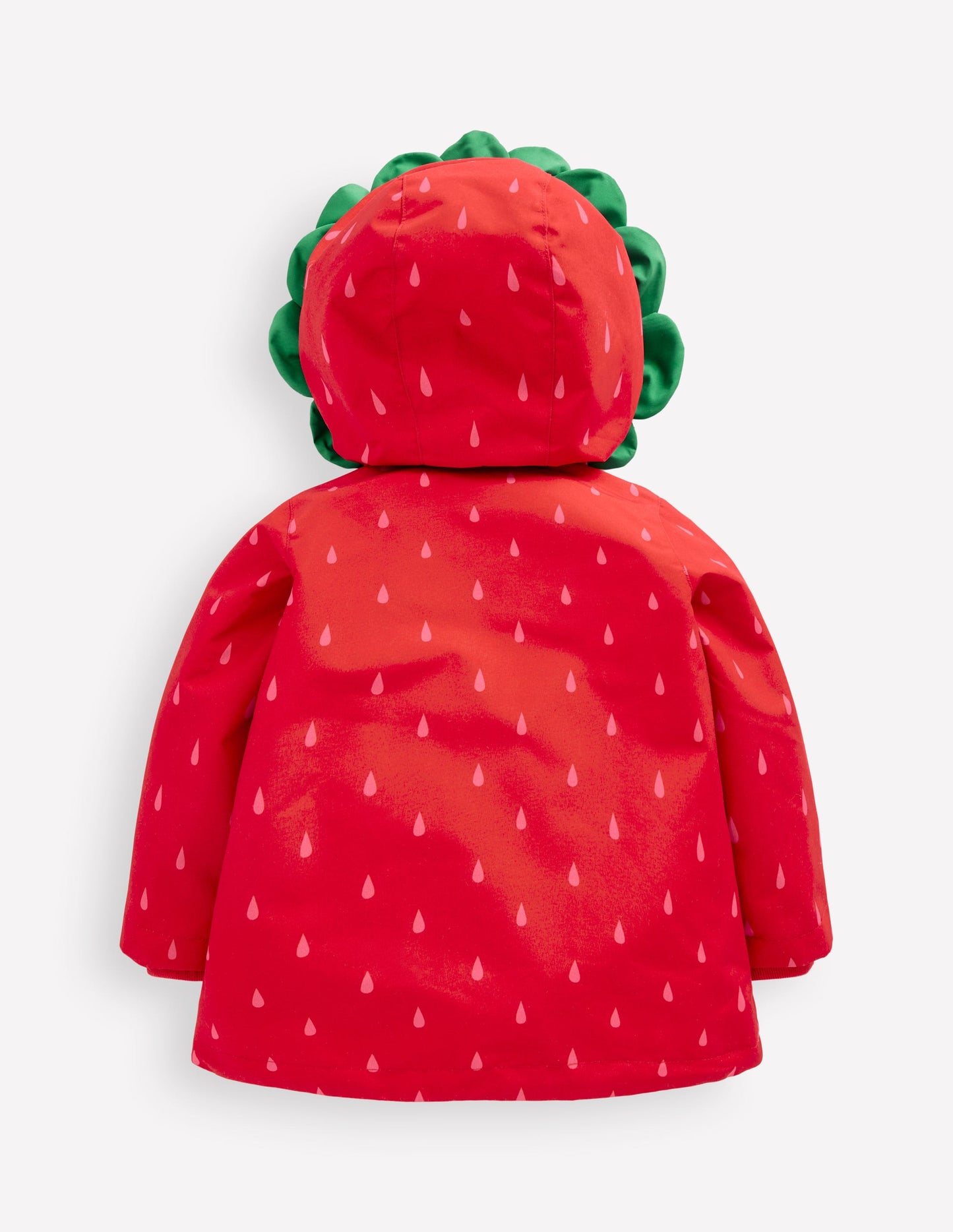 Novelty Fisherman Coat-Strawberry