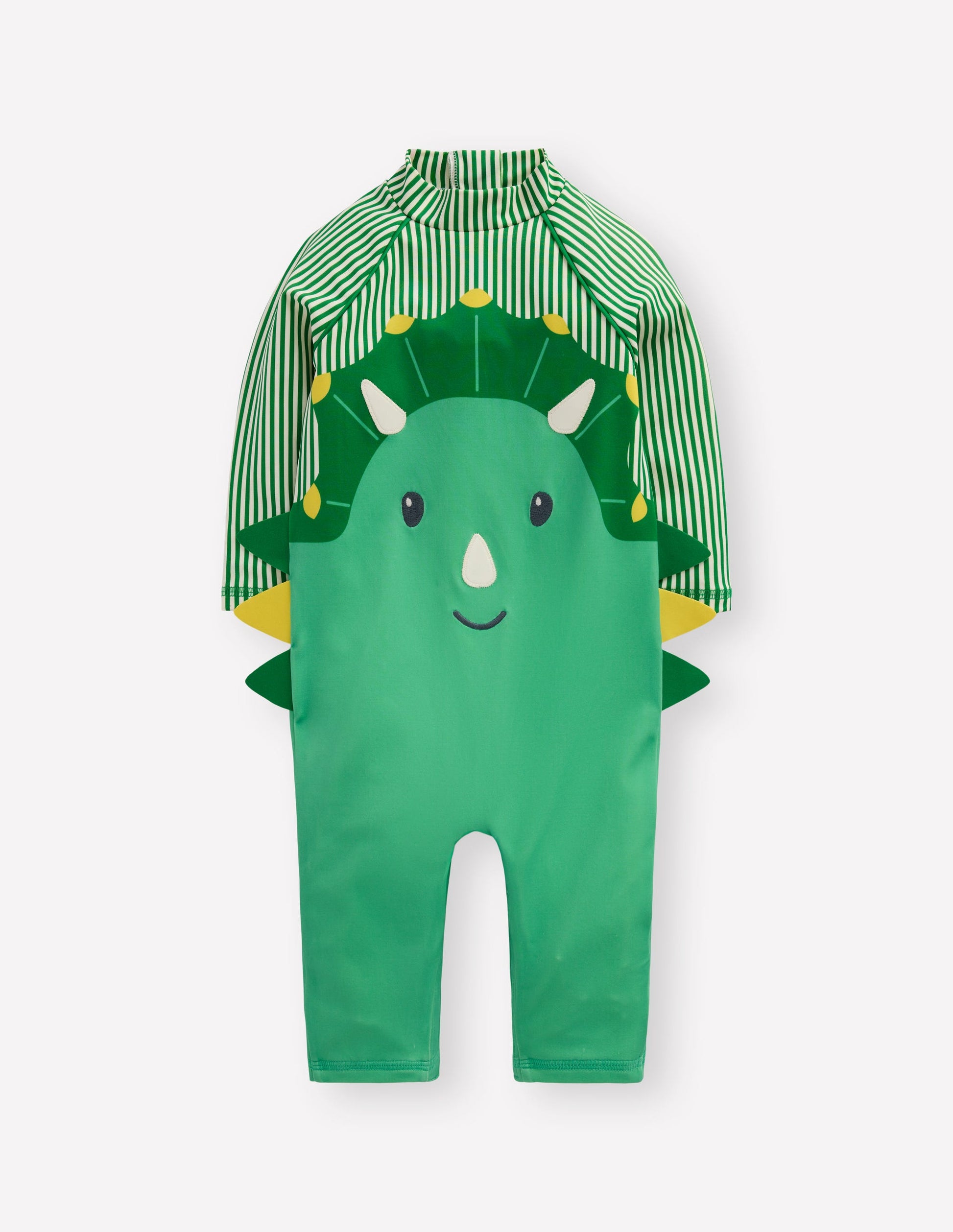 Logo Sun Safe Surfsuit-Aloe Green Dino-1