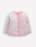 Appliqué Quilted Jacket-Patchwork Ditsy Sun