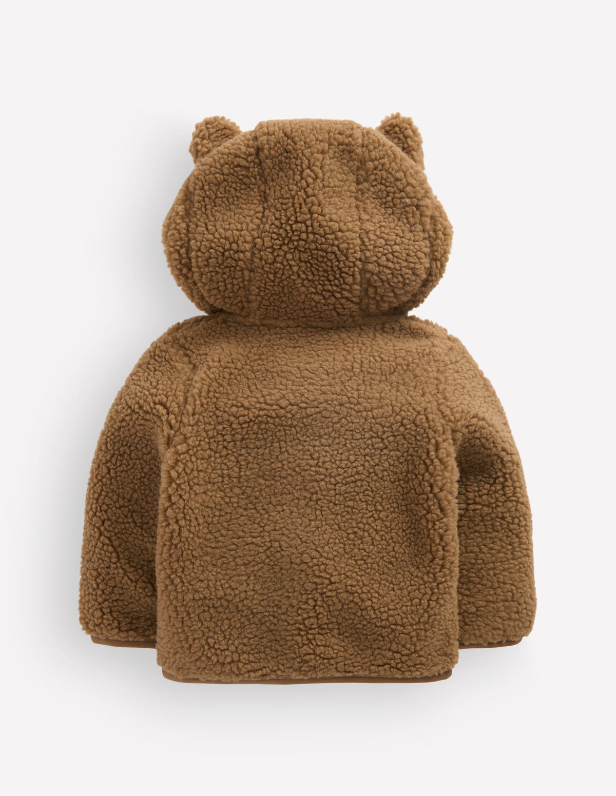 Novelty Cosy Borg Jacket-Brown Owl-5