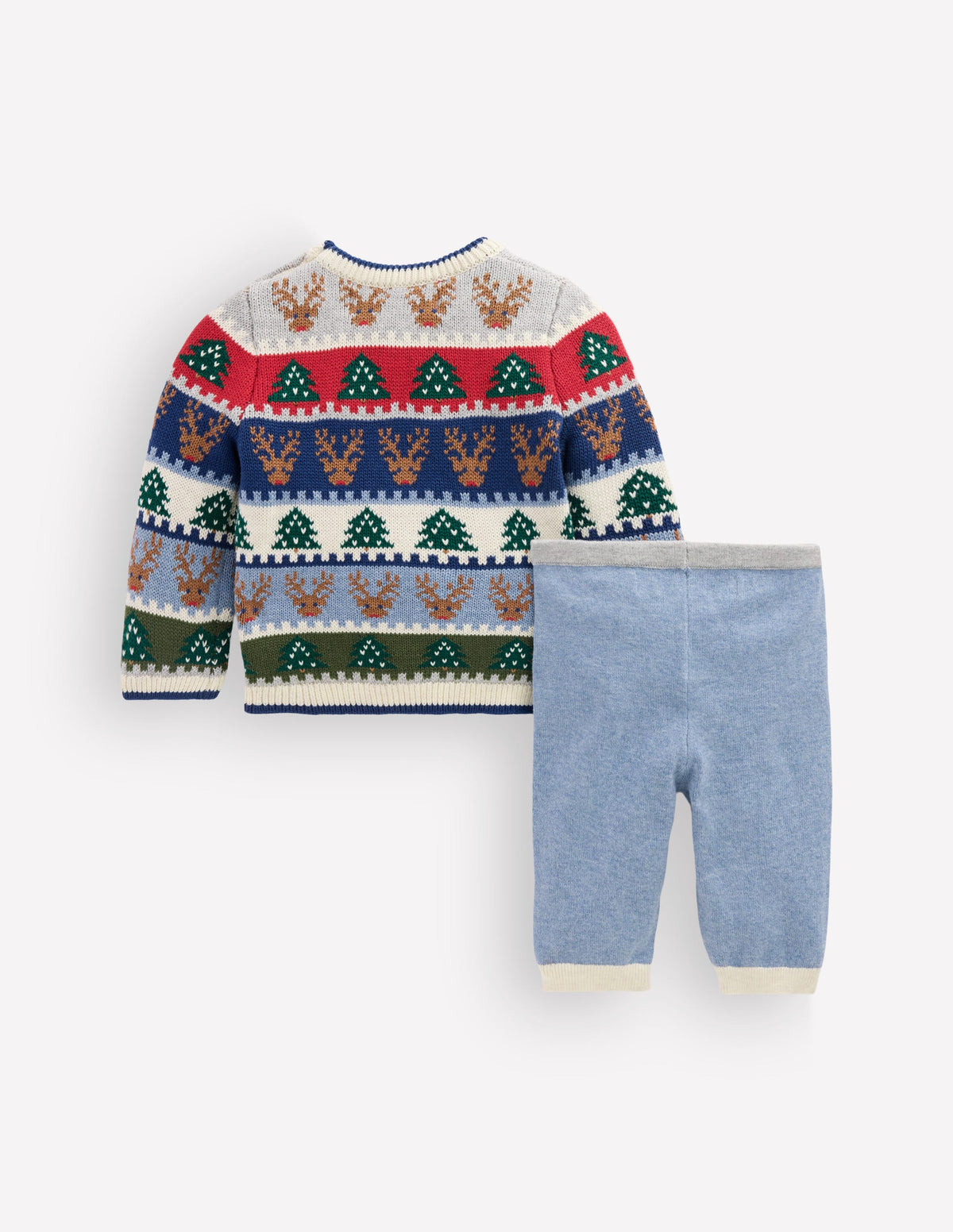 Fair Isle Knitted Play Set-Multi Festive - Image 3