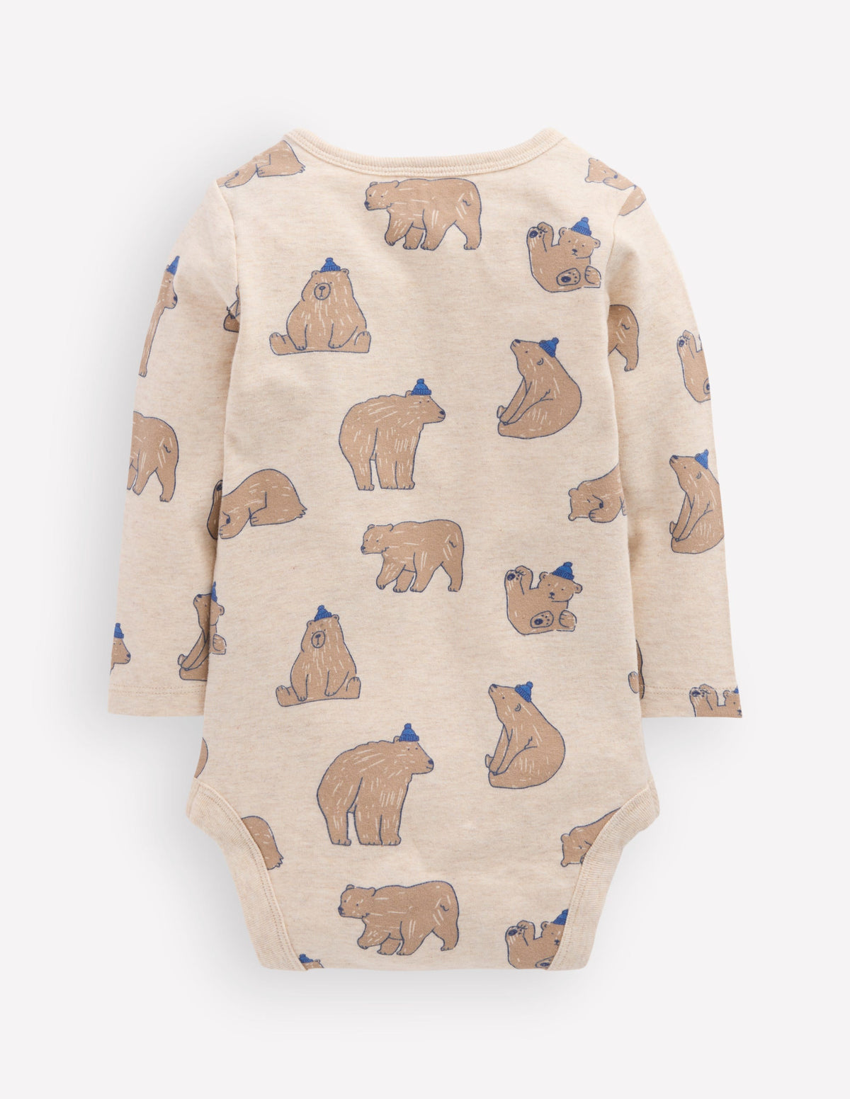 3-pack Cotton Bodies-Blue Bears-3