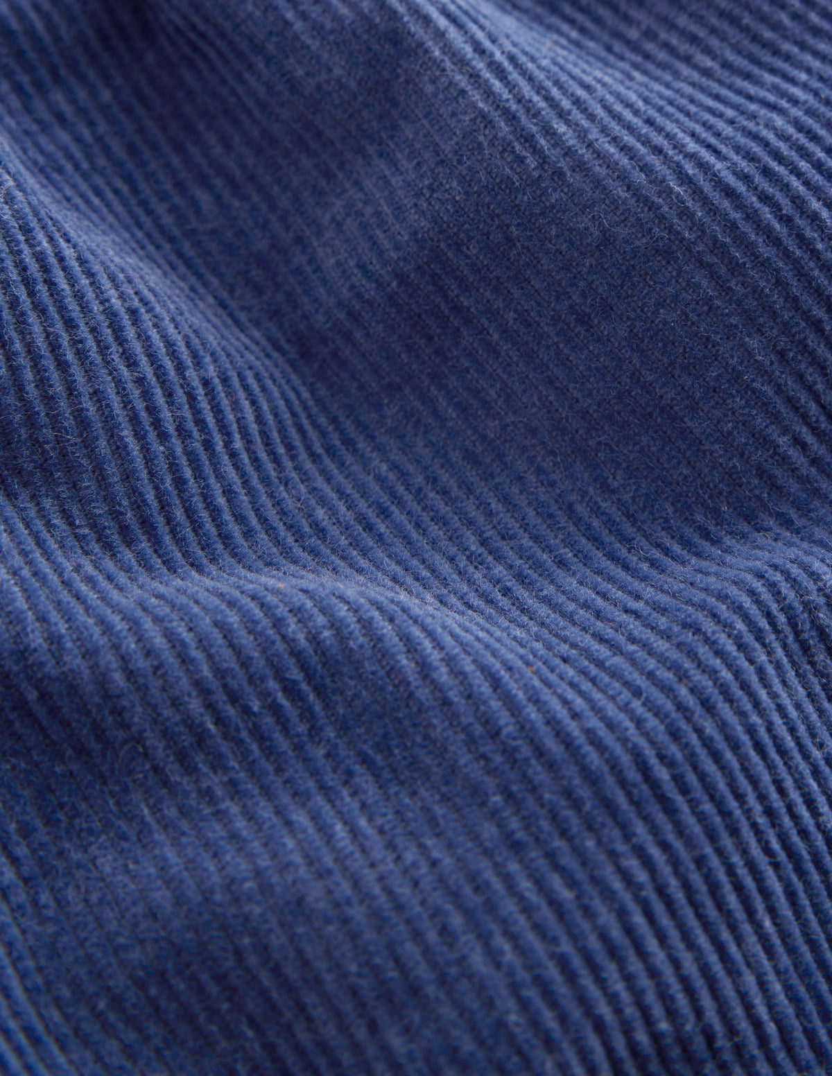 Cotton Cord Trousers-Blue-3