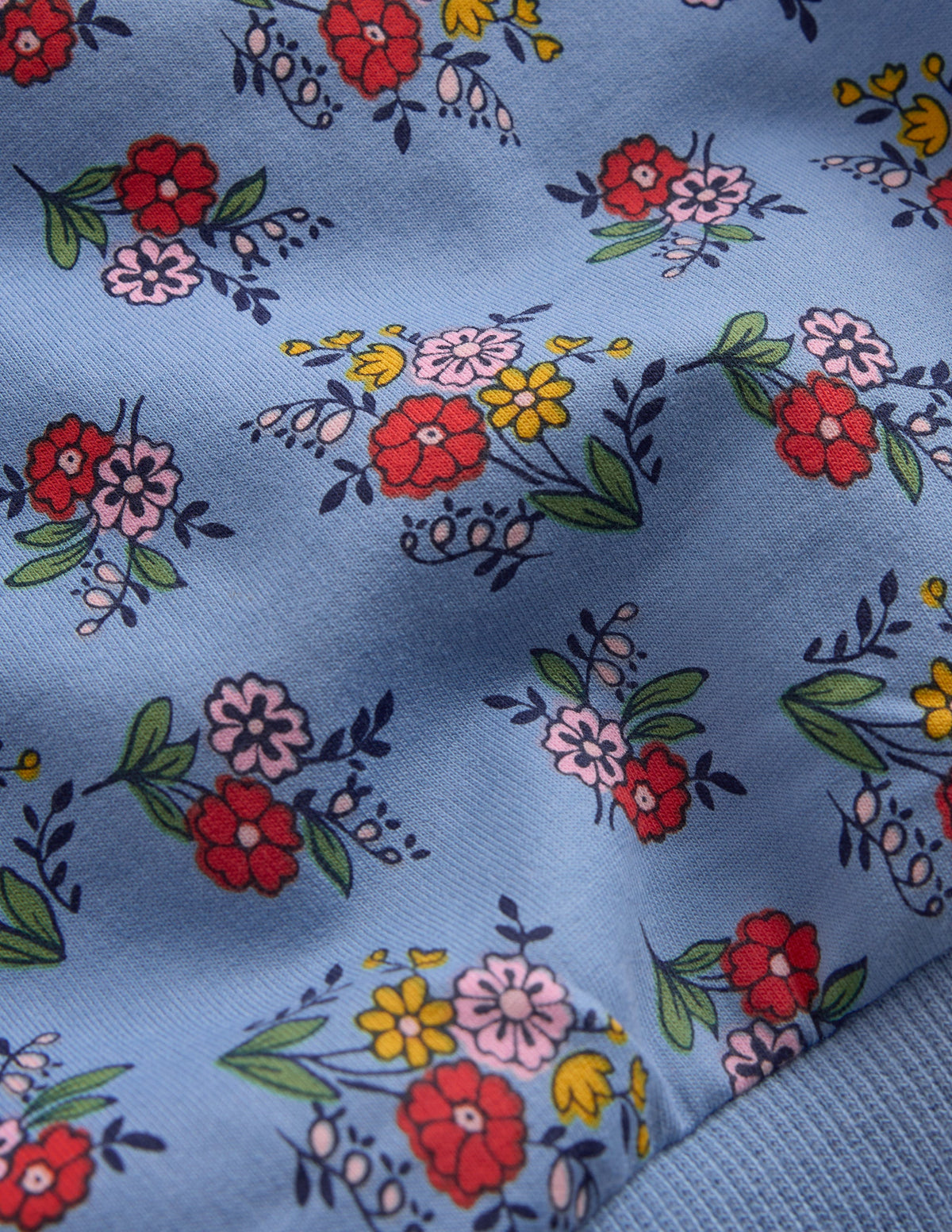 Sweatshirt & Legging Set-Blue Sprouting Garden-3