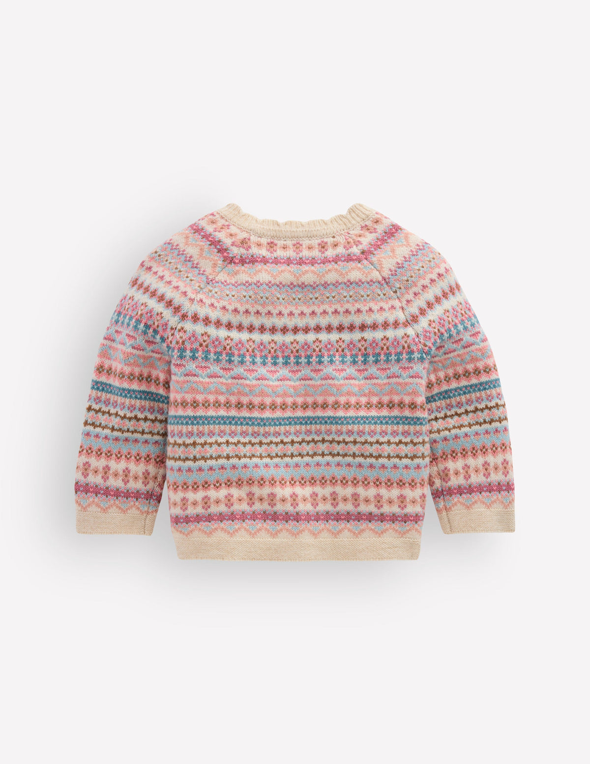 Fair Isle Cardigan-Soft Multi Fair Isle-3