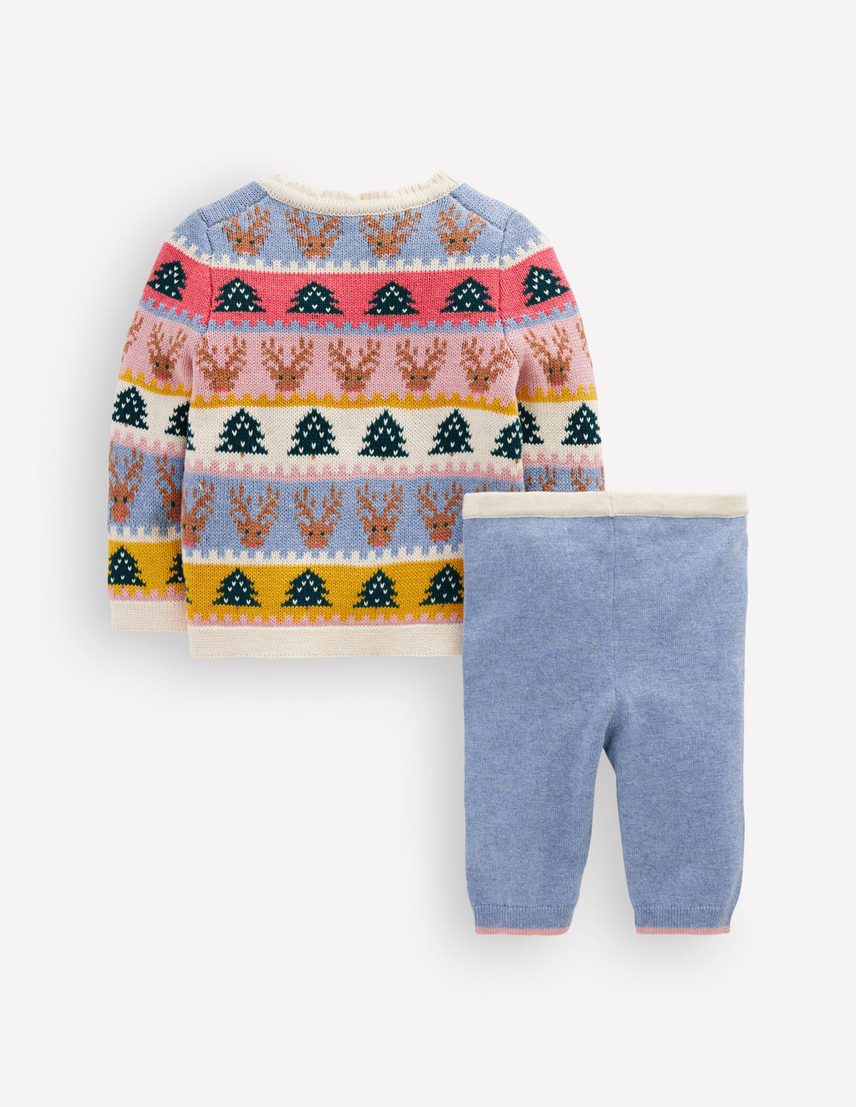 Fair Isle Knitted Play Set-Multi Festive-3