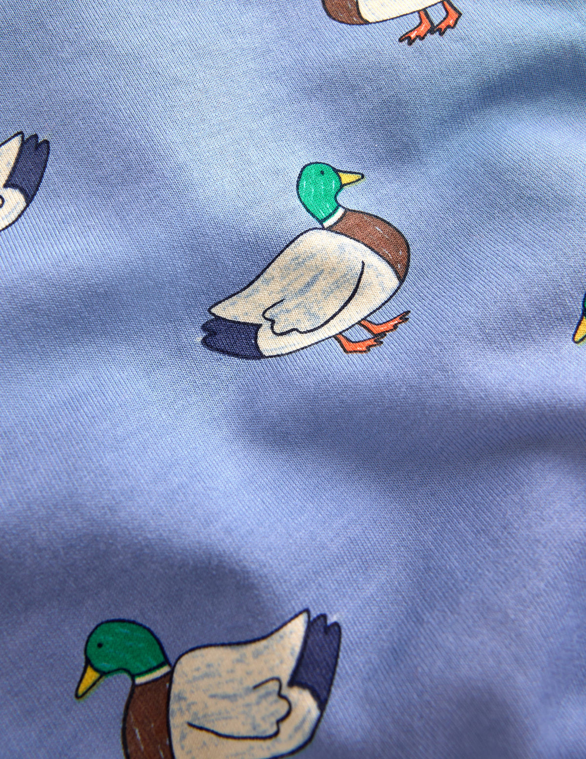 Striped Sweatshirt Play Set-French Blue Ducks-2