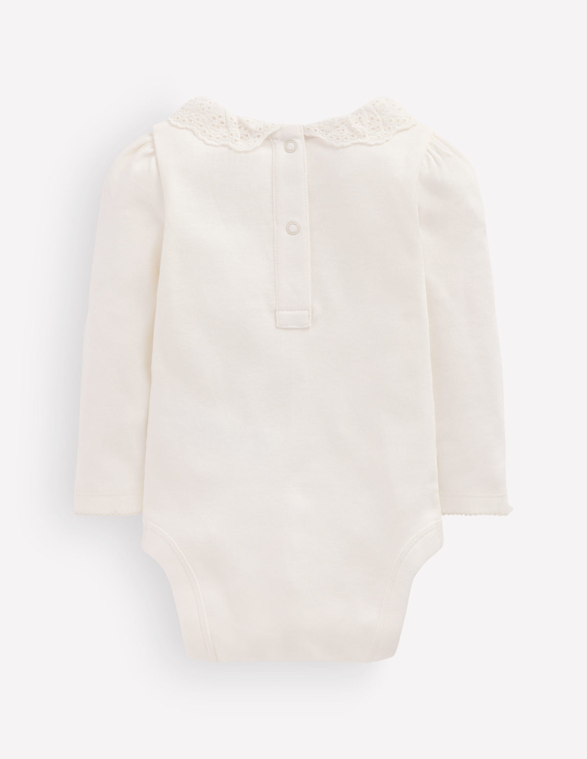 Broderie Collared Body-Ivory - Image 3
