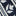 Elisabeth Silk Square Scarf-French Navy, Ornate Gardenia