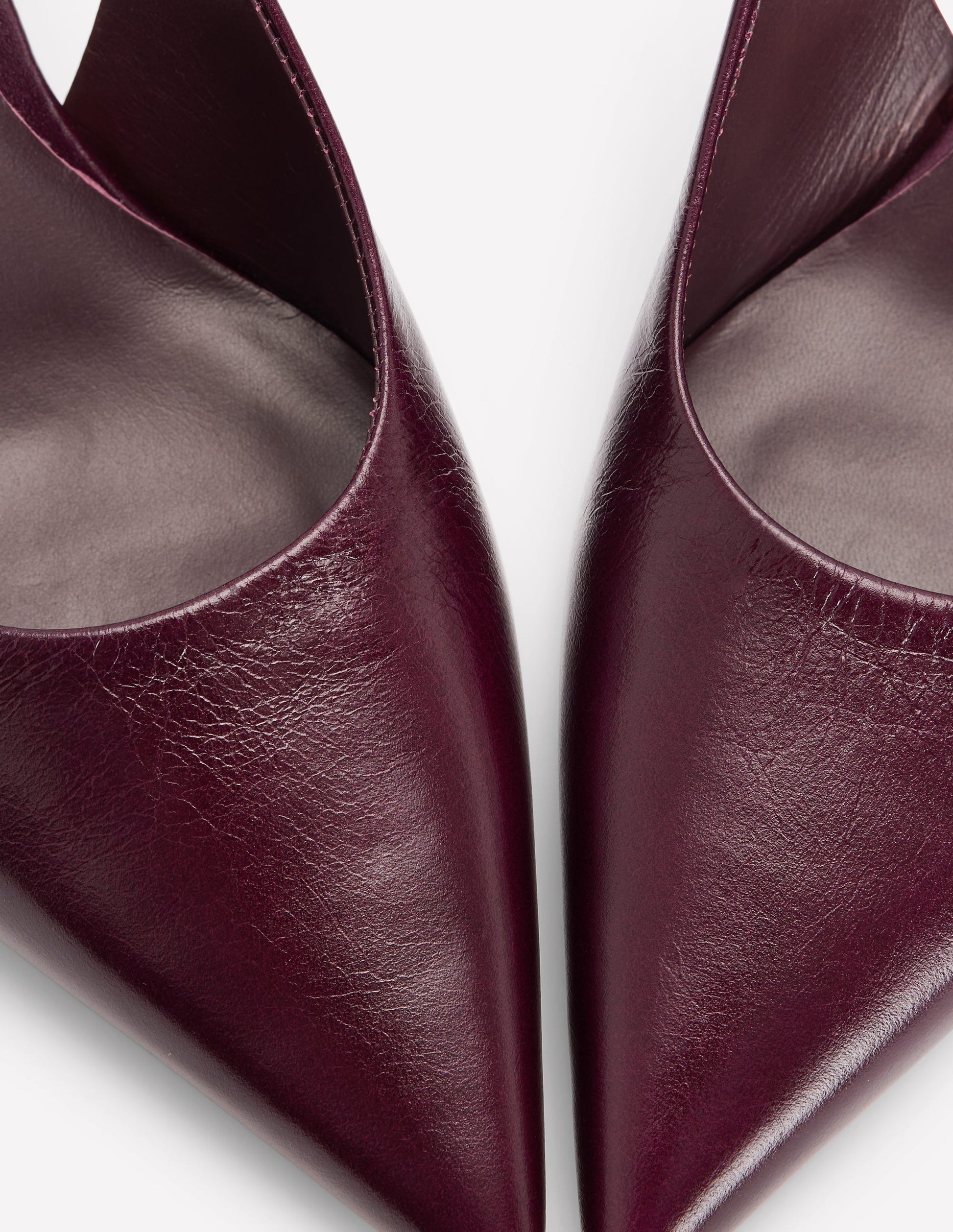 Hope Slingback Kitten Heels-Wine-5