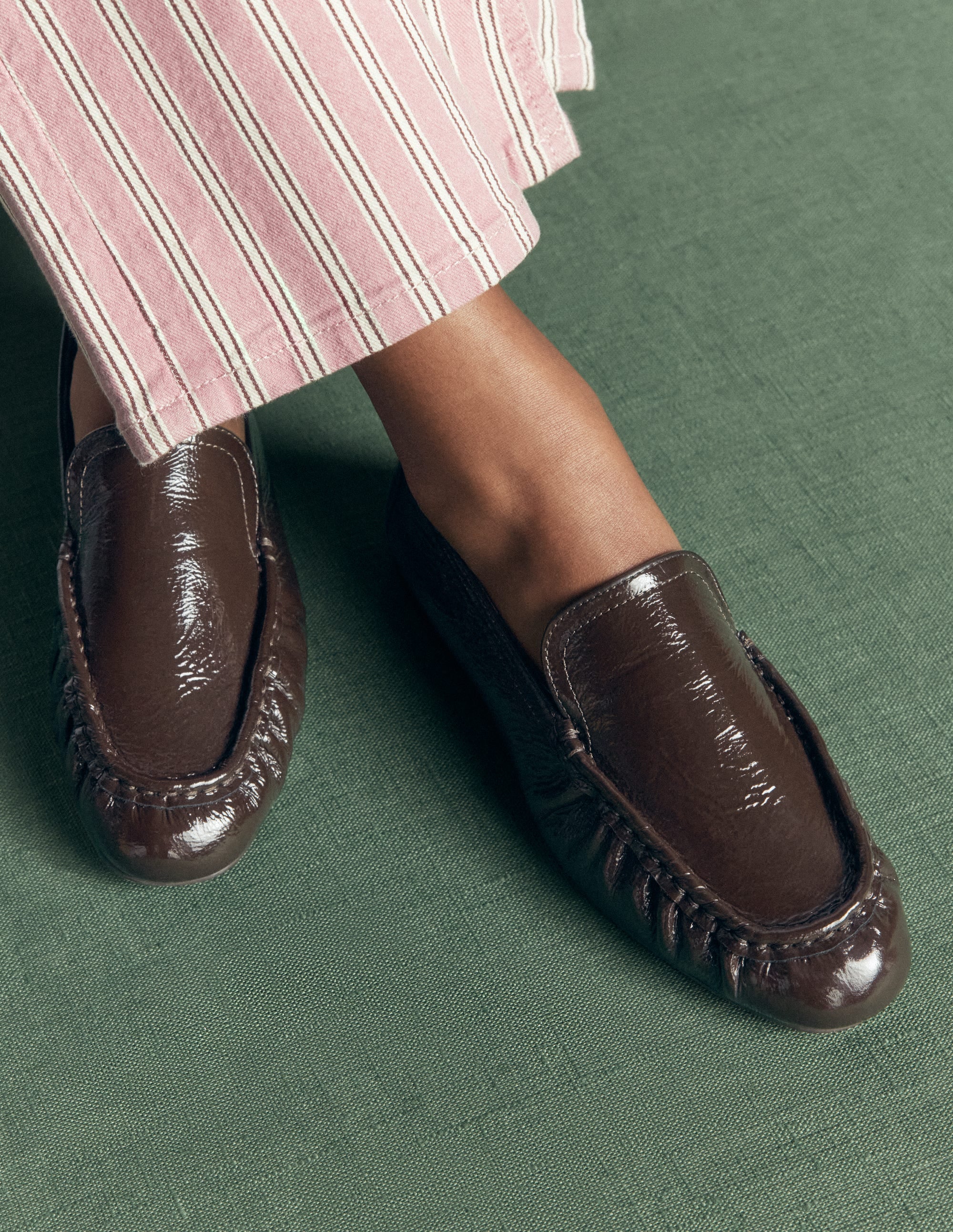 Dinah Everyday Flexi Loafers-Chocolate - Image 2