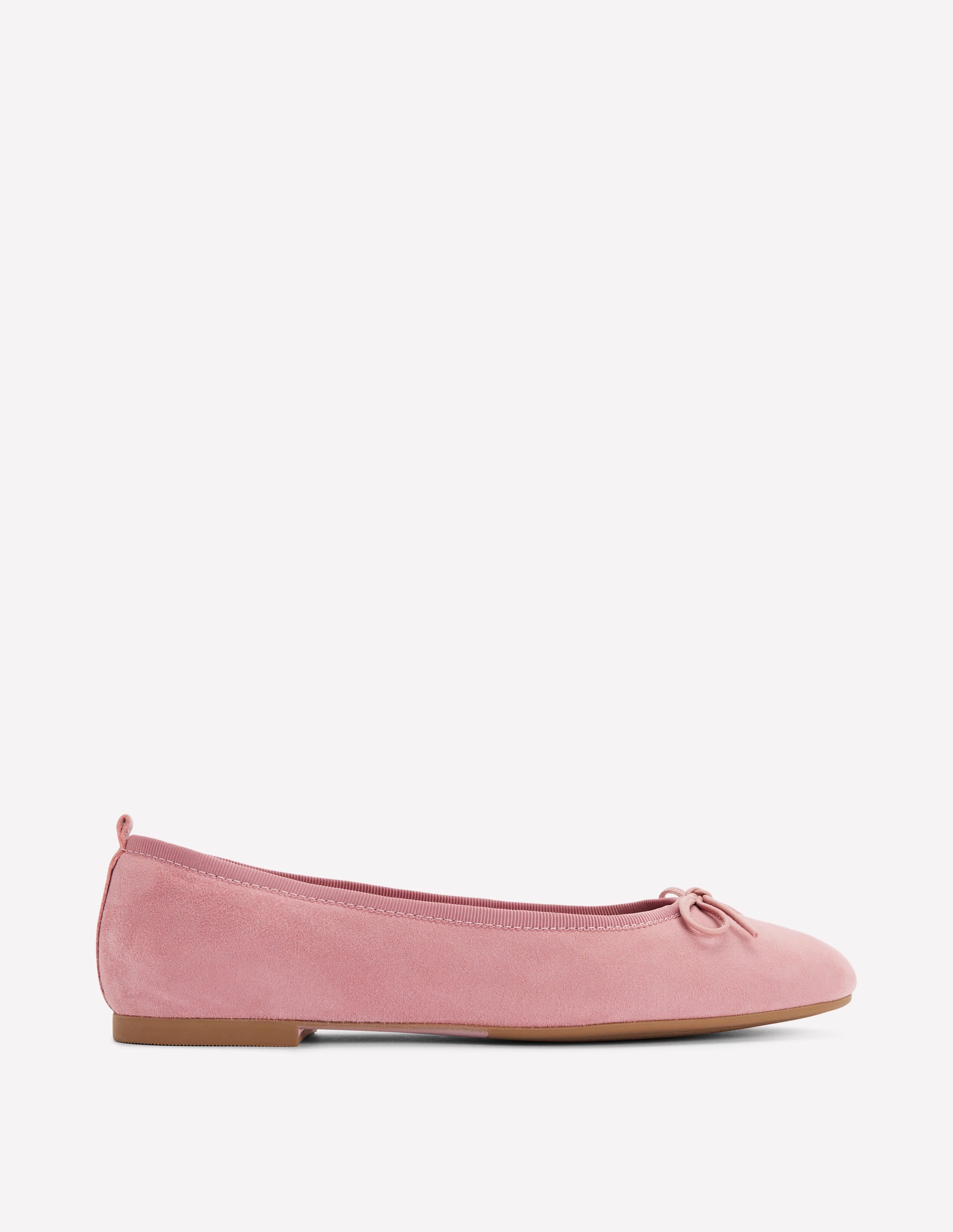 Patti Round Toe Ballet Flats-Blush - Image 2
