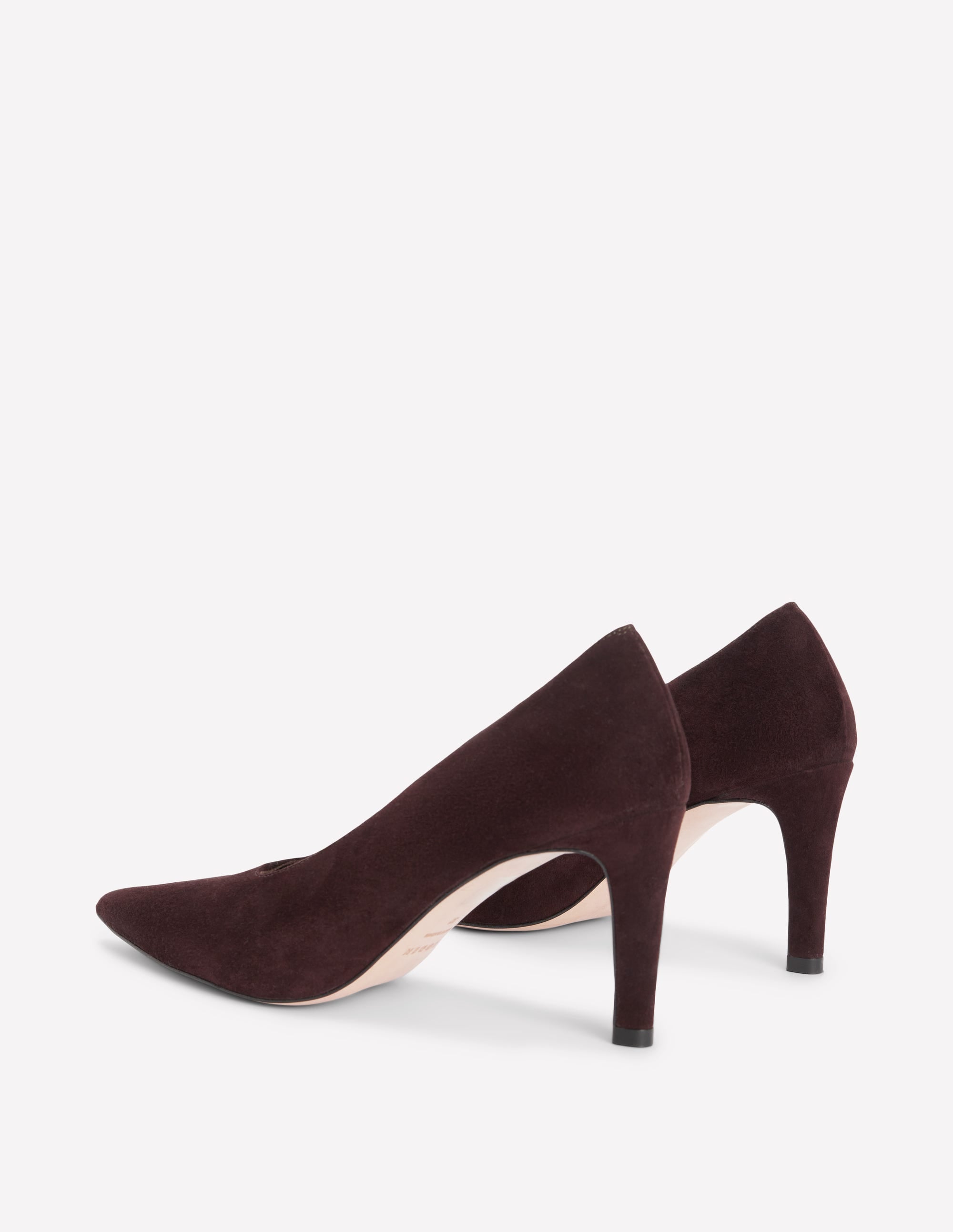 Pointed Court Shoes-Chocolate - Image 4