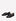 Nya Ghillie Flat Loafers-Black