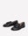 Nya Ghillie Flat Loafers-Black