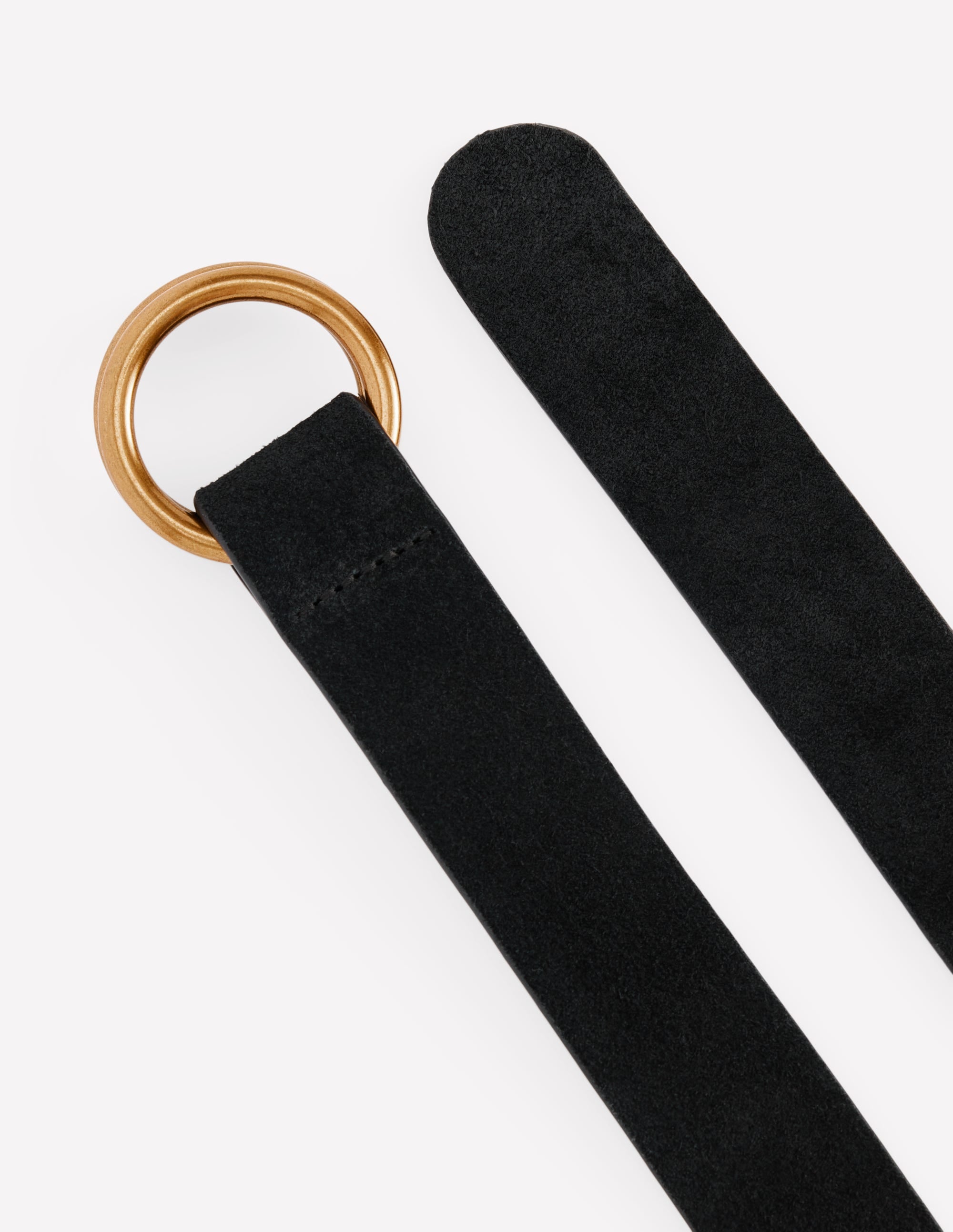Double Ring Belt-Black - Image 3