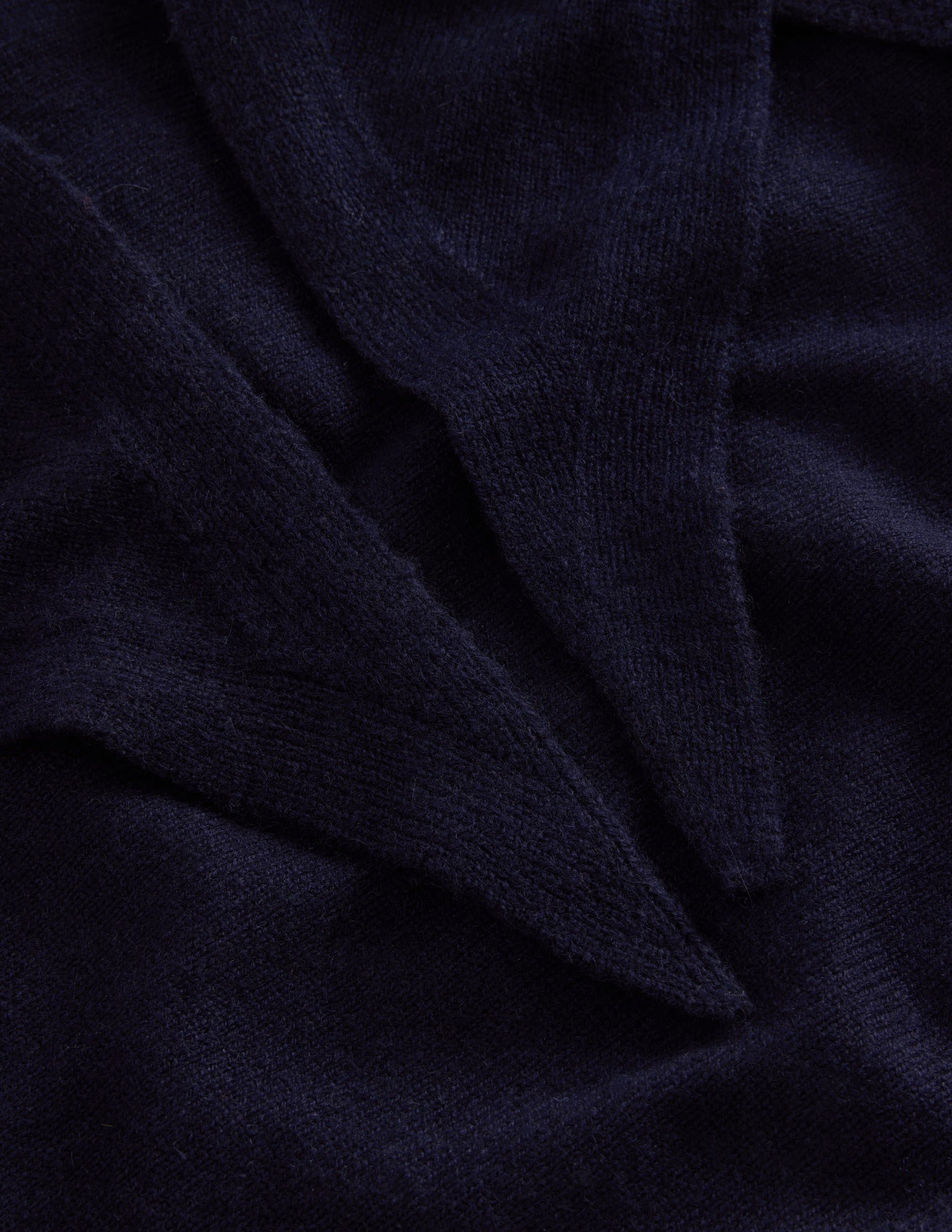 Cashmere Neckerchief-Navy-3