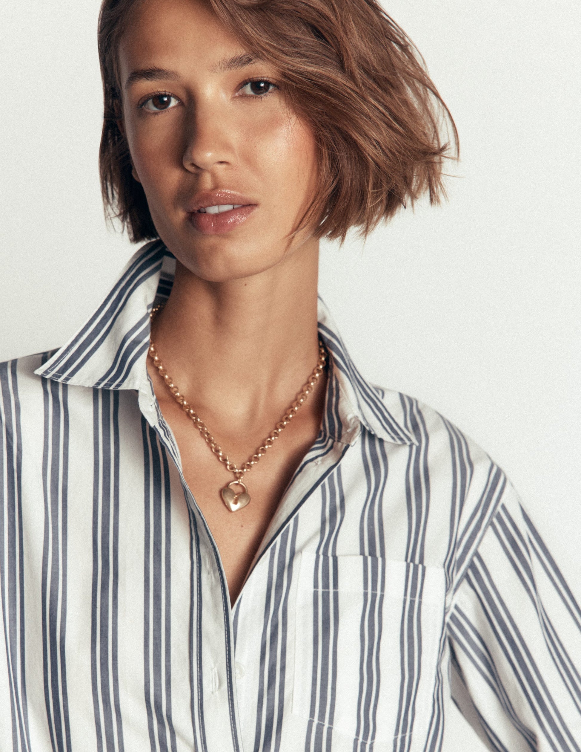 Love Lock Necklace-Gold-1