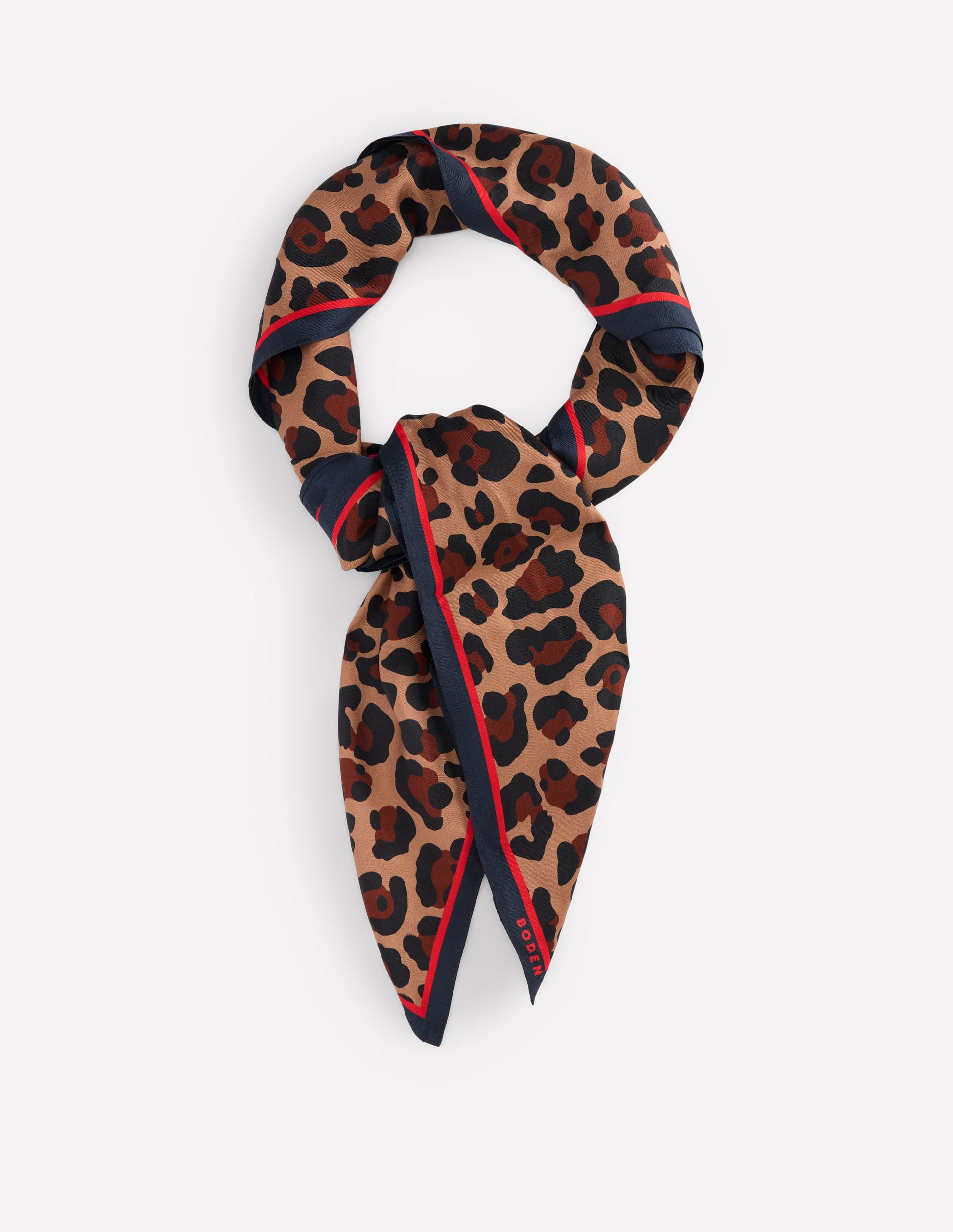 Elisabeth Large Silk Scarf-Multi, Cheetah Pop-1