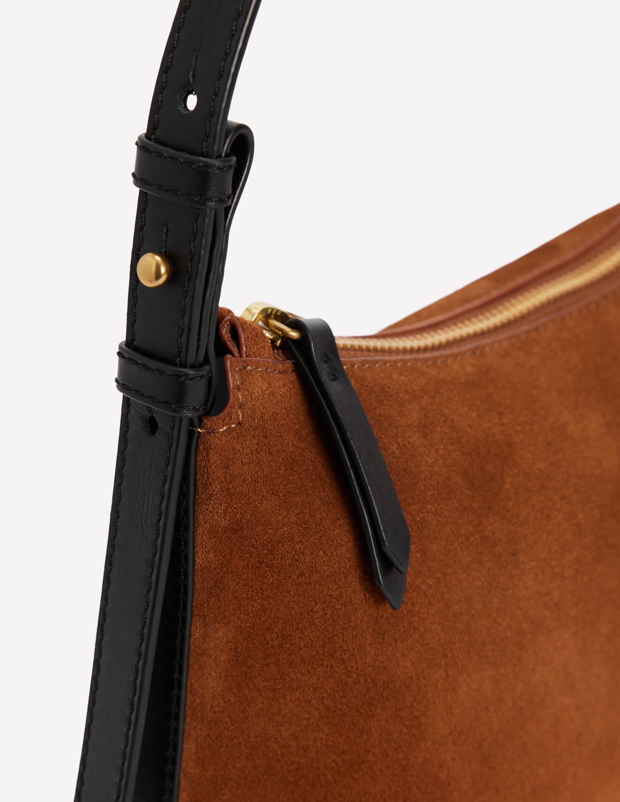 Allegra Slouchy Small Bag-Tan - Image 4