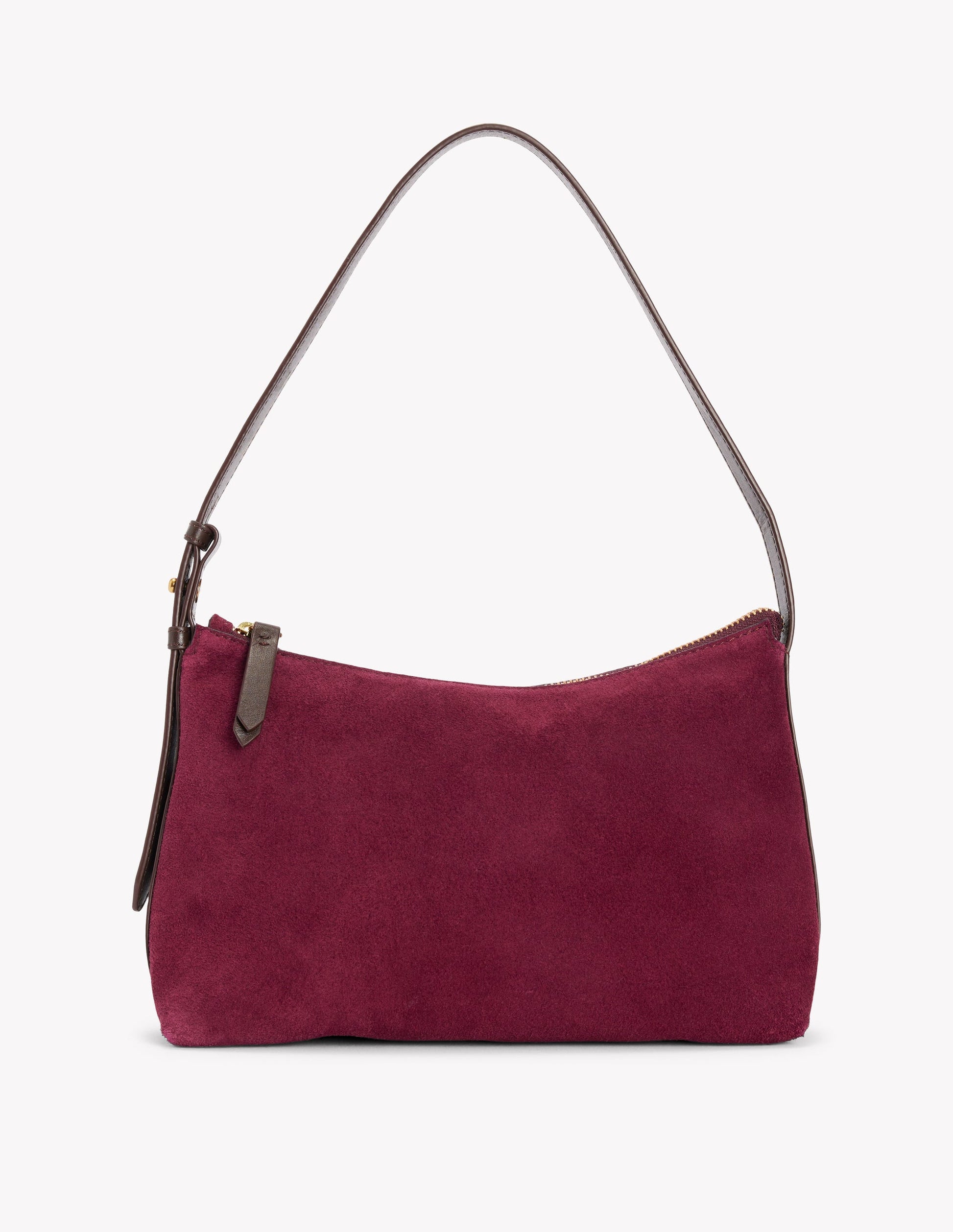 Allegra Slouchy Small Bag-Burgundy-2