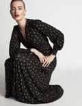 Georgia Jersey Midi Dress-Black, Boden Spot