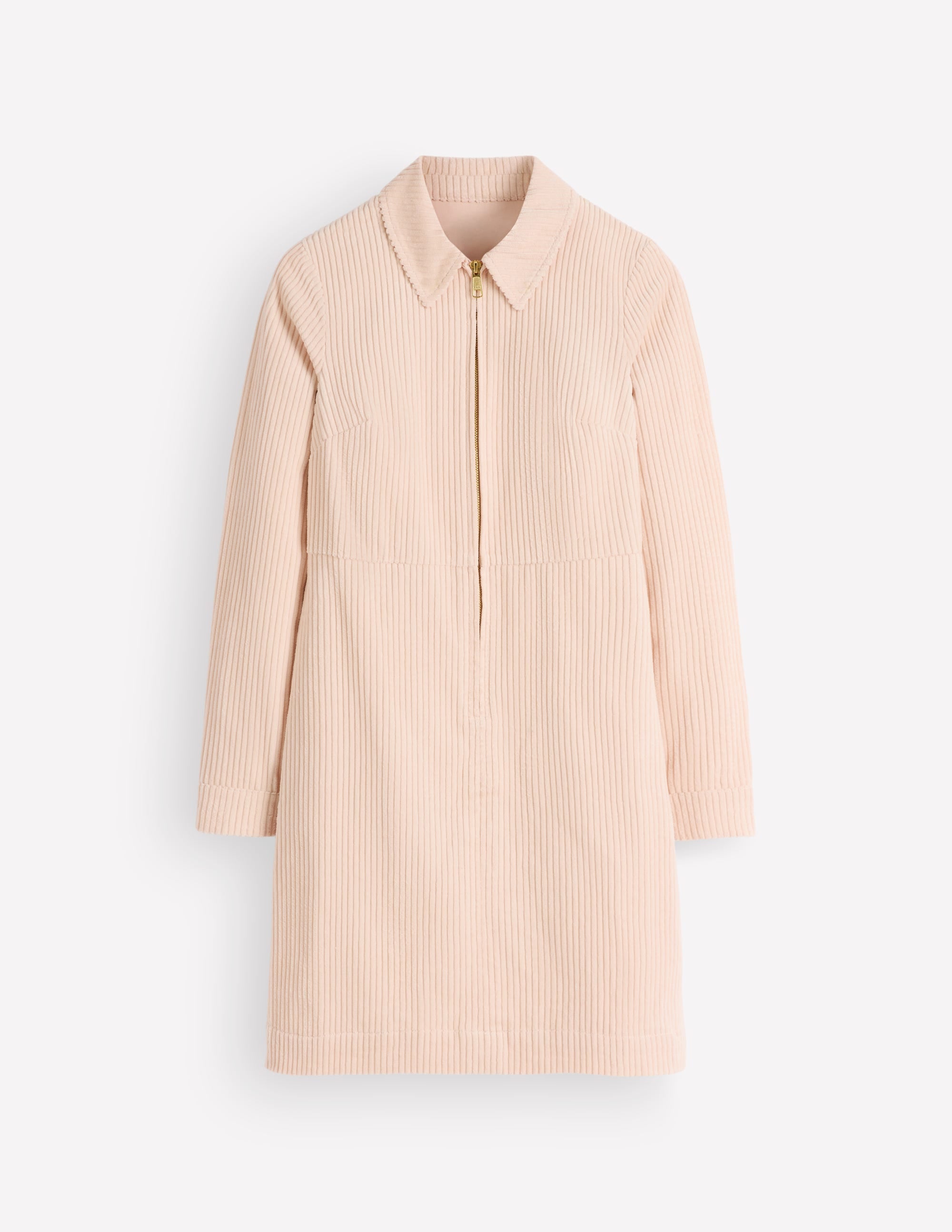 Bronte Cord Short Dress-Almond Milk - Image 5
