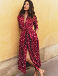 Alexa Cotton Midi Shirt Dress-Ruby Red, Boden Spot