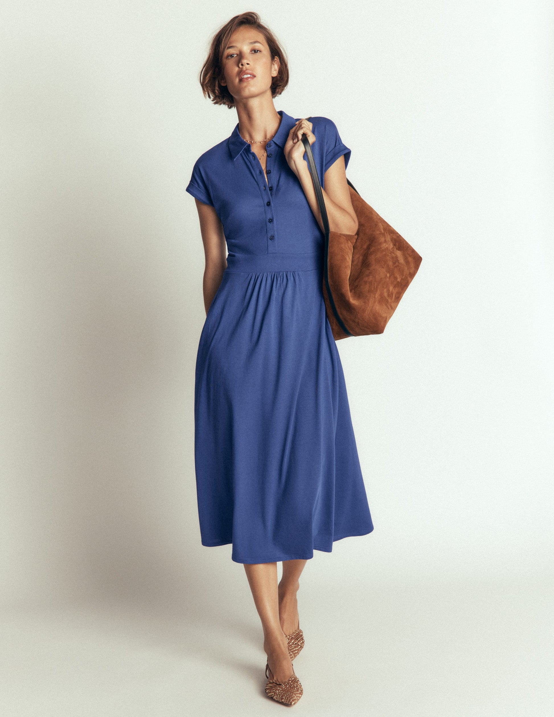 blue jersey dress uk Nadine Jersey Dress