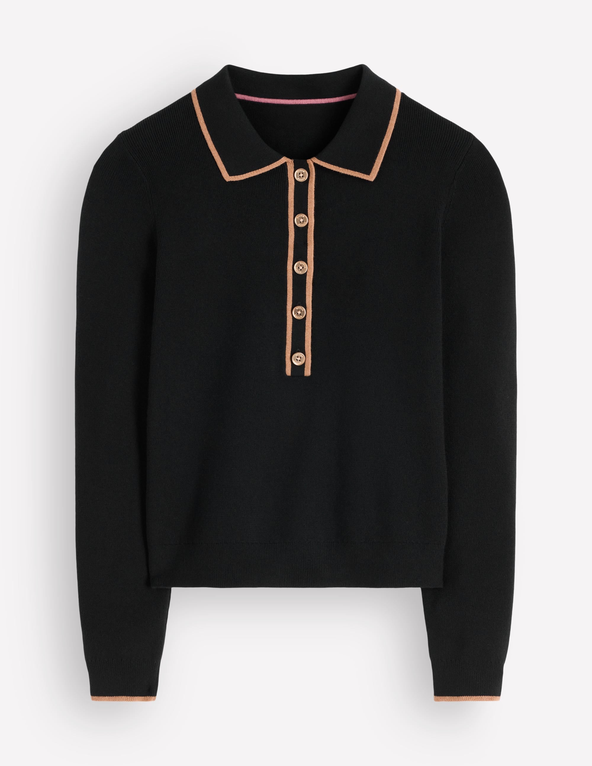 Liz Henley Jumper-Black - Image 5