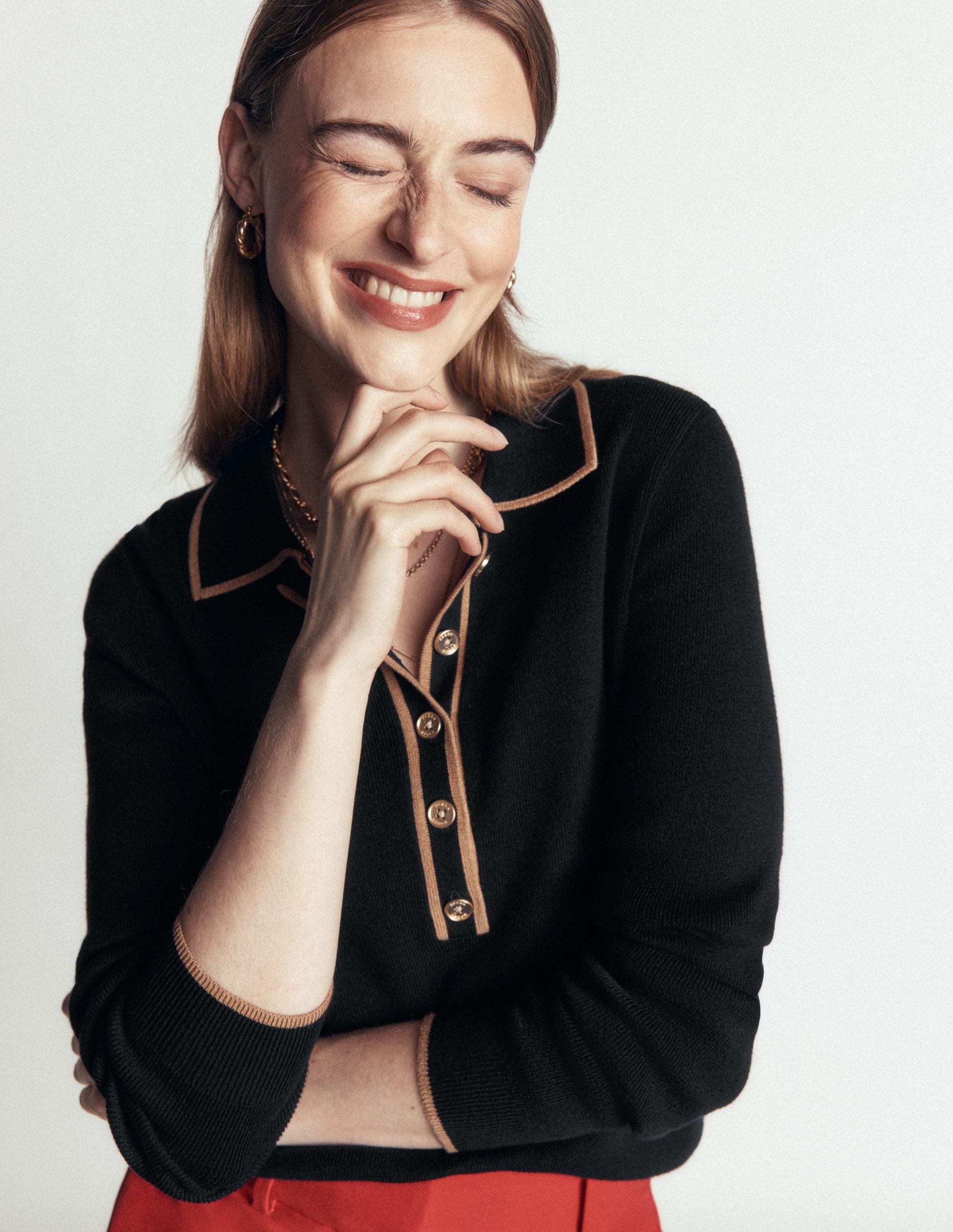 Liz Henley Jumper-Black-2