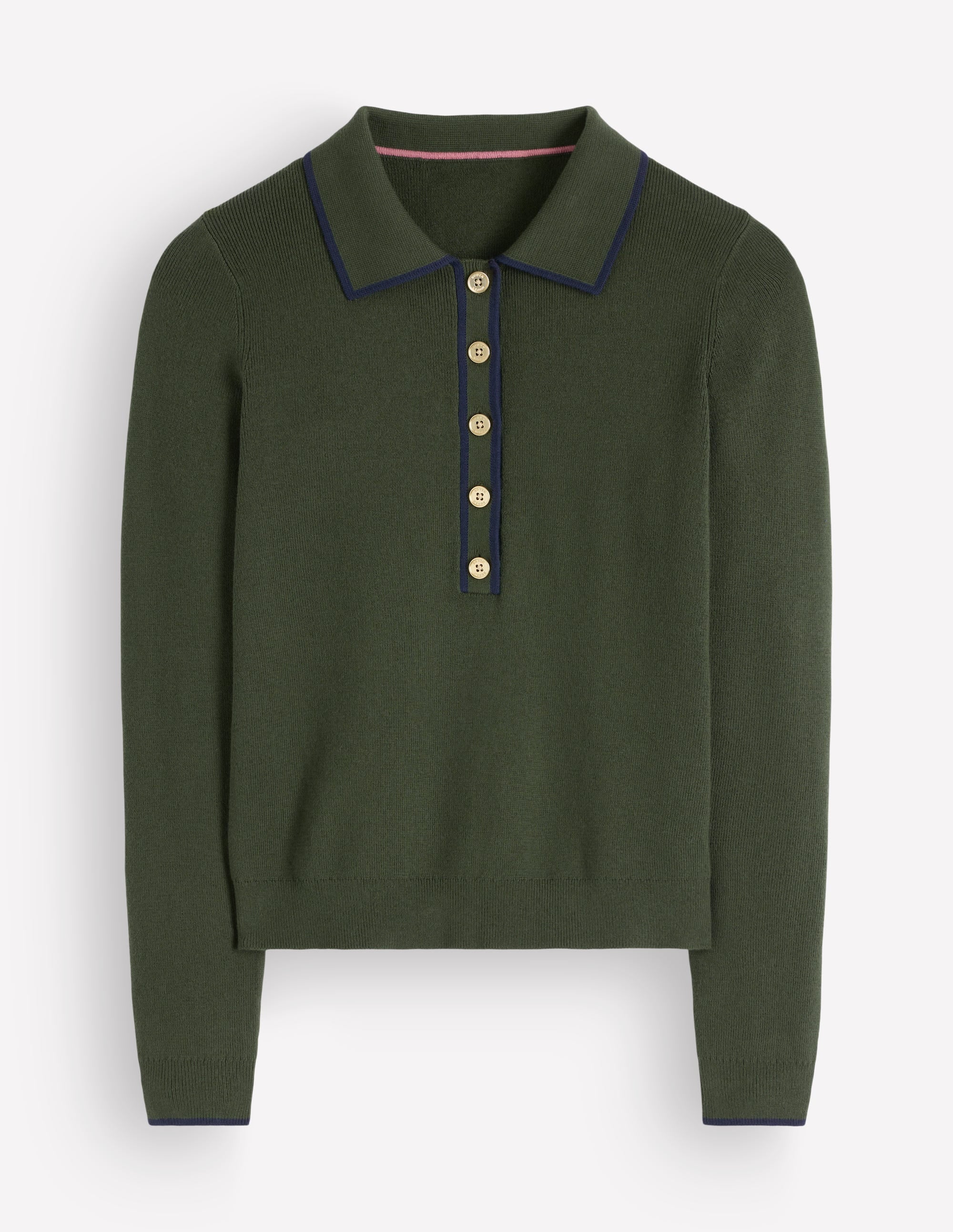 Liz Henley Jumper-Forest Glade - Image 6