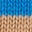 Lucy Relaxed Cotton Jumper-Camel, Blue Stripe