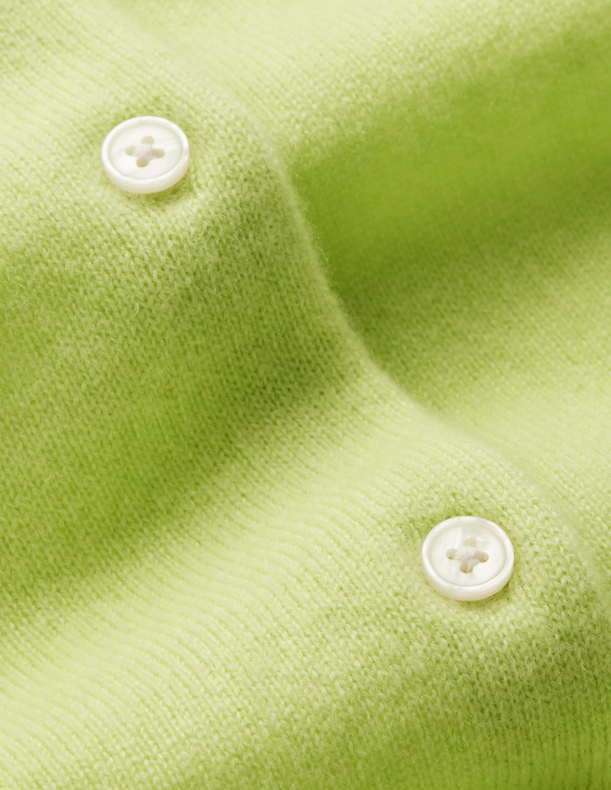 Elsie Cashmere Crew Cardigan-Sweet Mint - Image 7