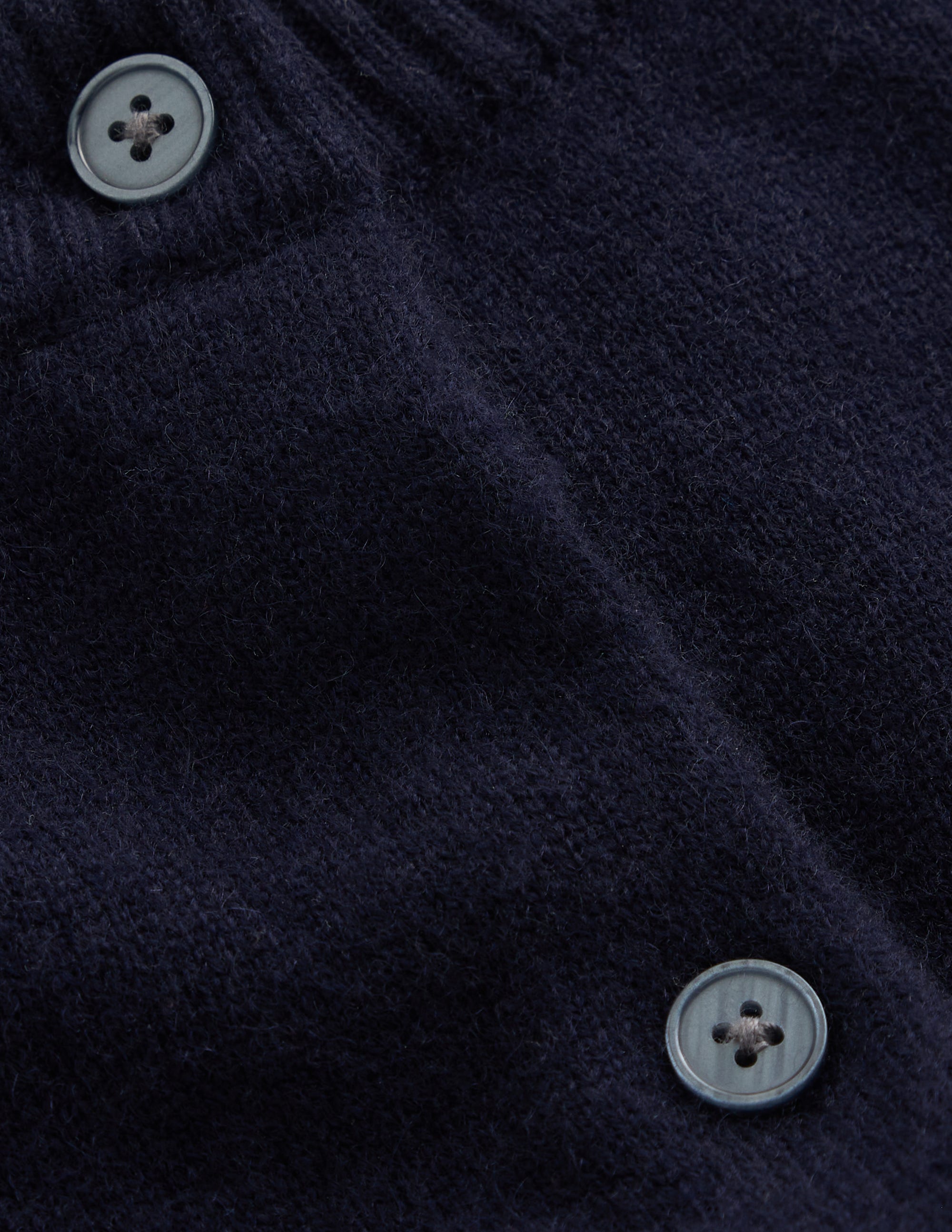 Elsie Cashmere Crew Cardigan-Navy - Image 6
