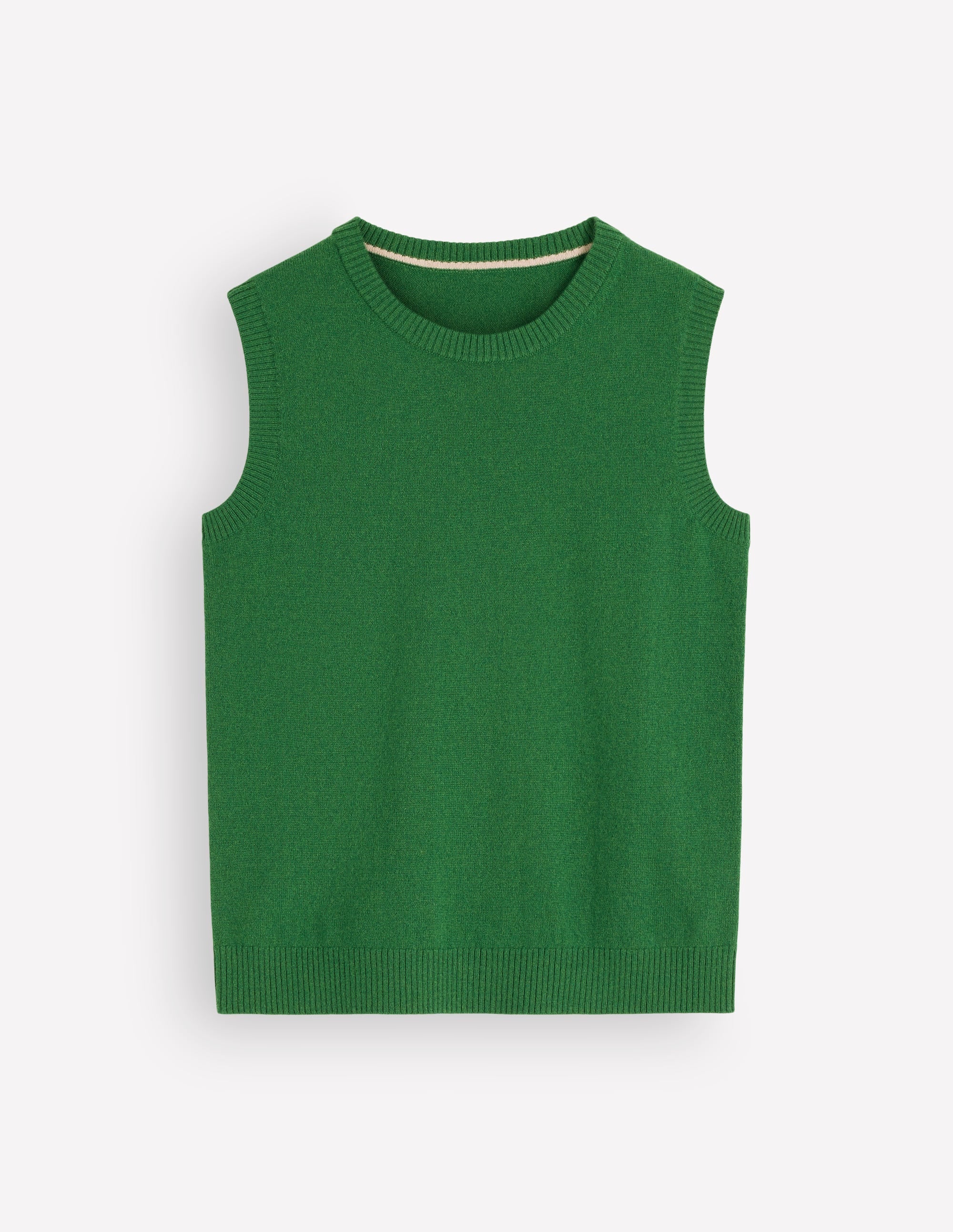 Elsie Cashmere Tank-Fresh Green - Image 7