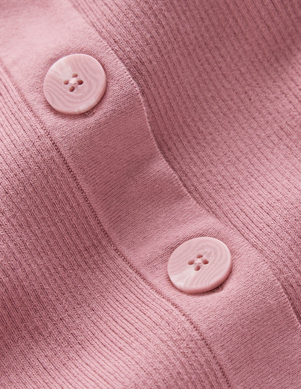 Rhianne Cotton Rib Cardigan-Piink Heather-7