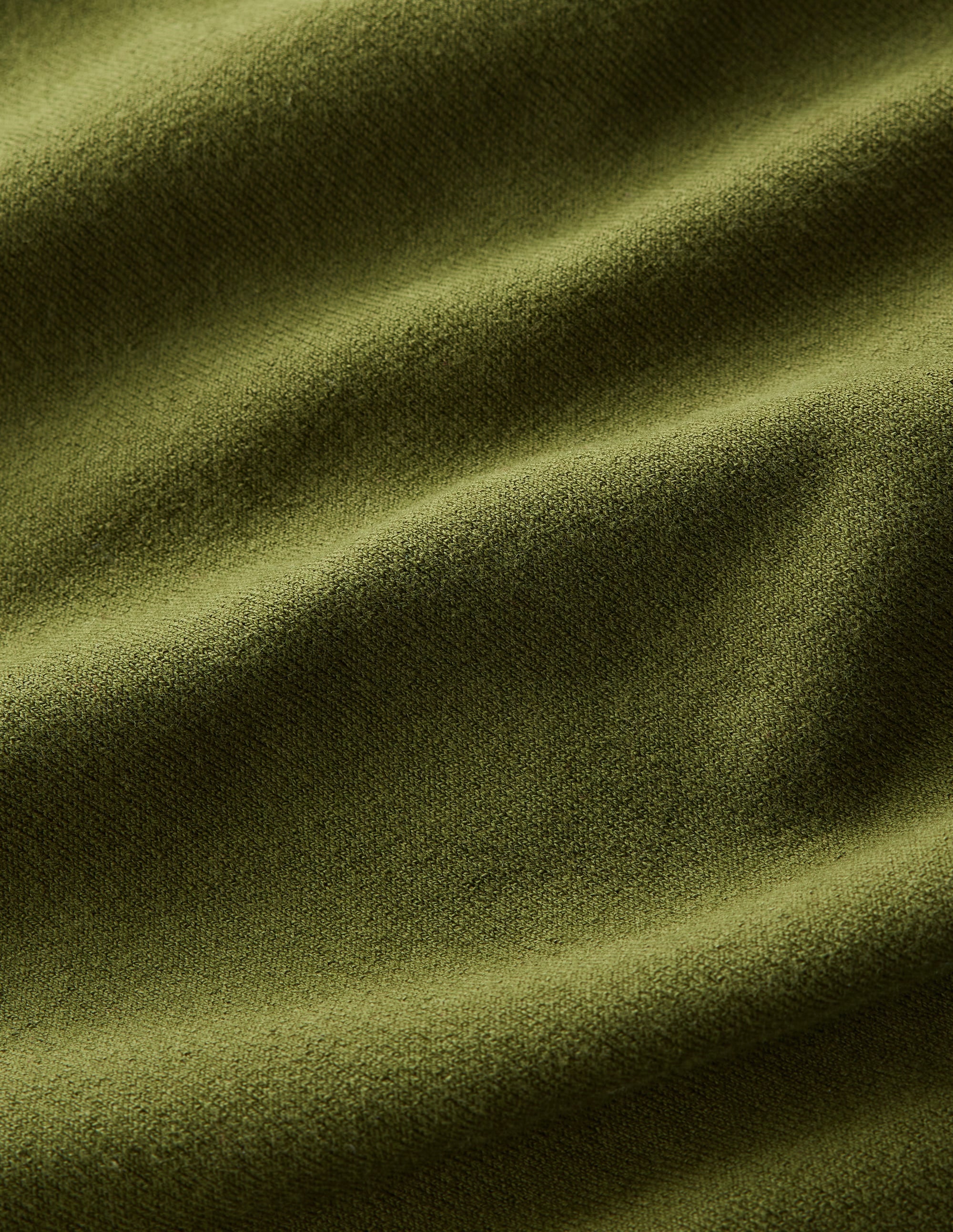 Camilla Cotton Crew Jumper-Forest Green - Image 8