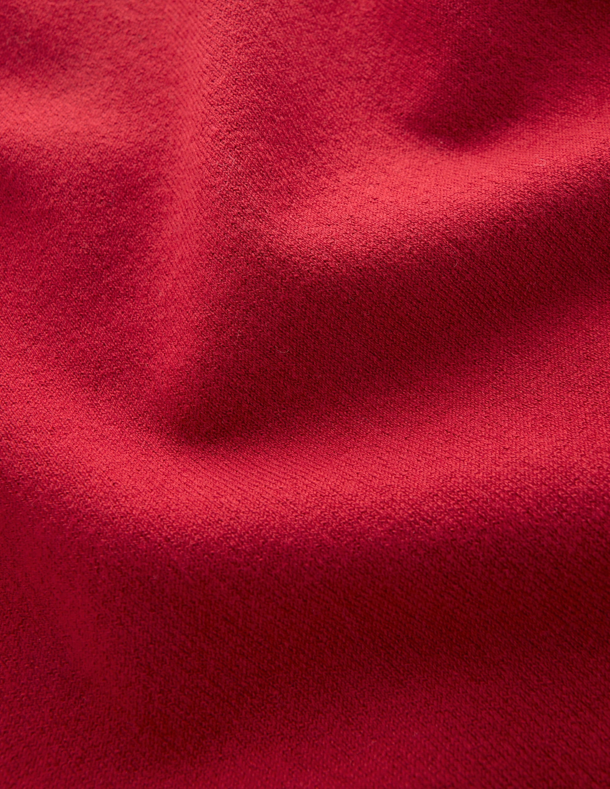 Camilla Cotton Crew Jumper-Crimson Red - Image 5