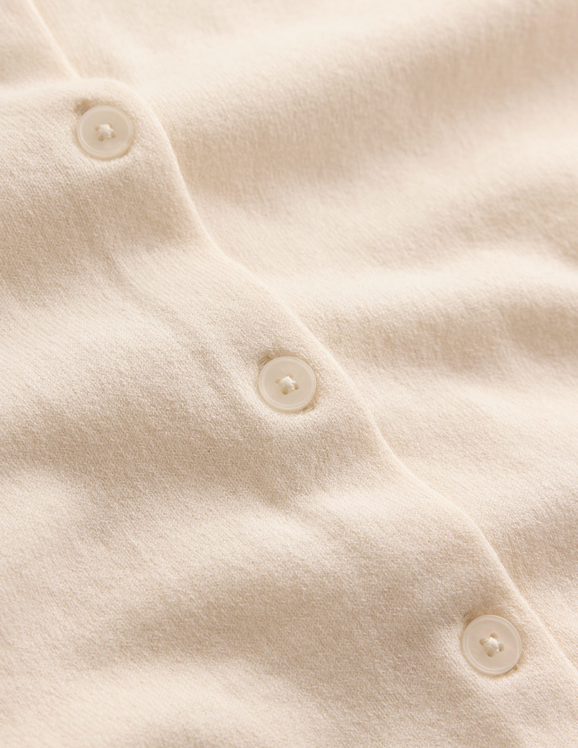 Camilla Cotton Crew Cardigan-Ivory-8
