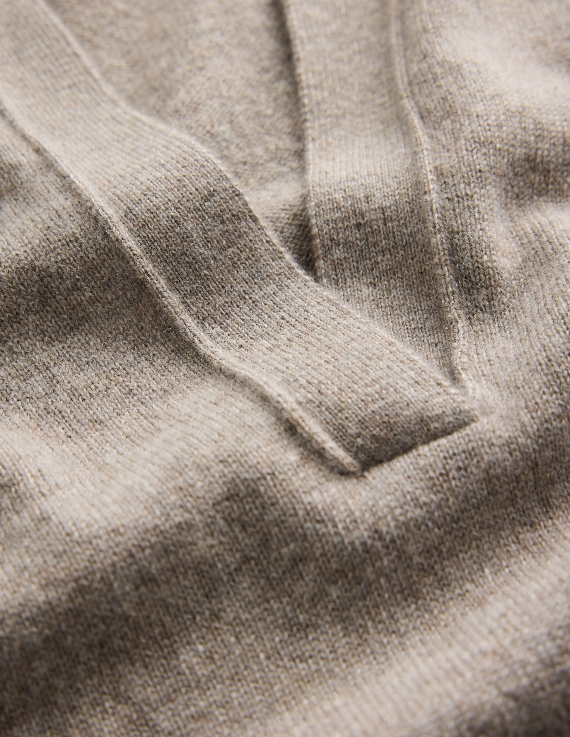 Elsie Cashmere Henley Jumper-Mink Melange-6
