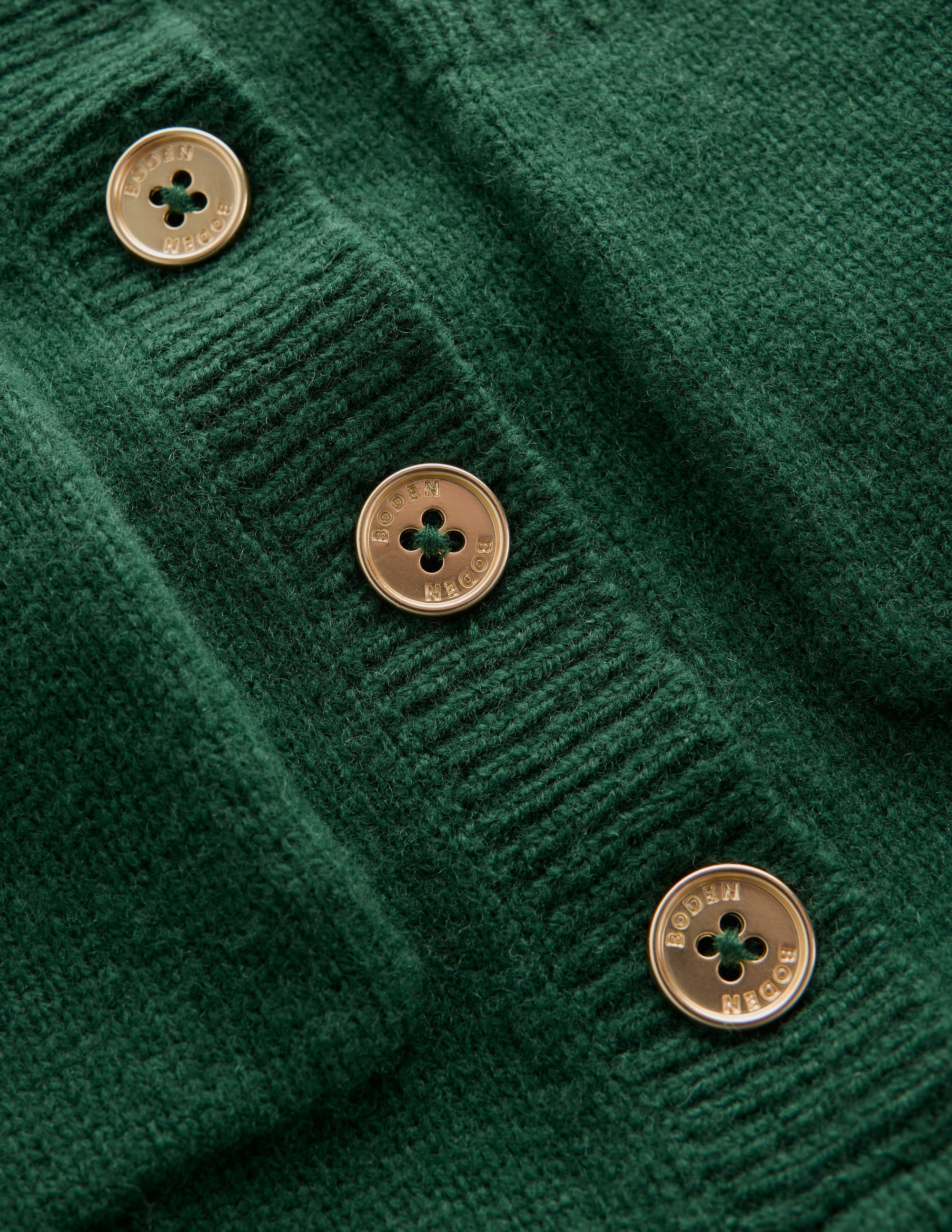 Marianne Merino Wool Jumper-Hunter Green - Image 6