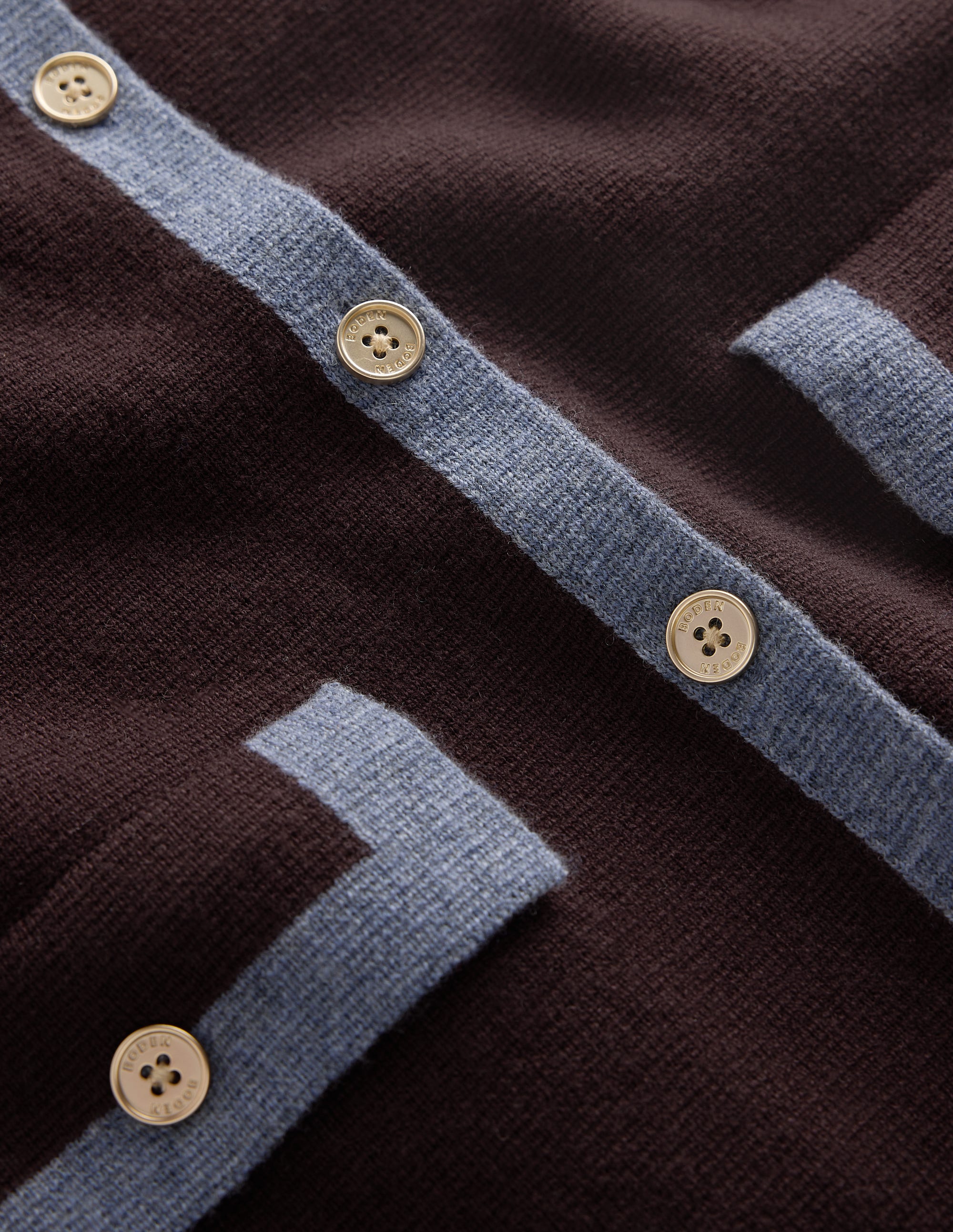 Elizabeth Bow Knitted Jacket-Bitter Chocolate - Image 8