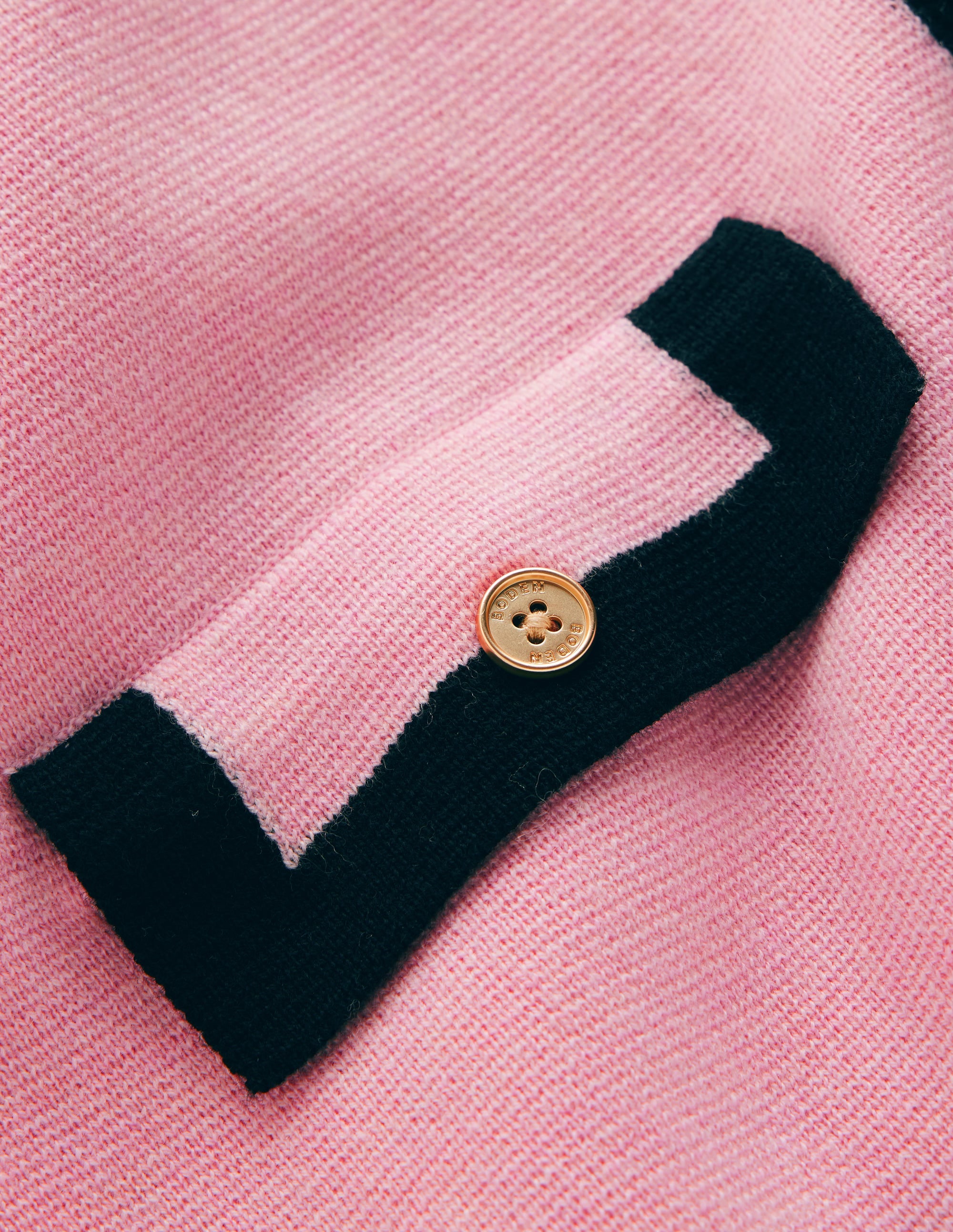 Elizabeth Bow Knitted Jacket-Spring Blossom Pink - Image 6
