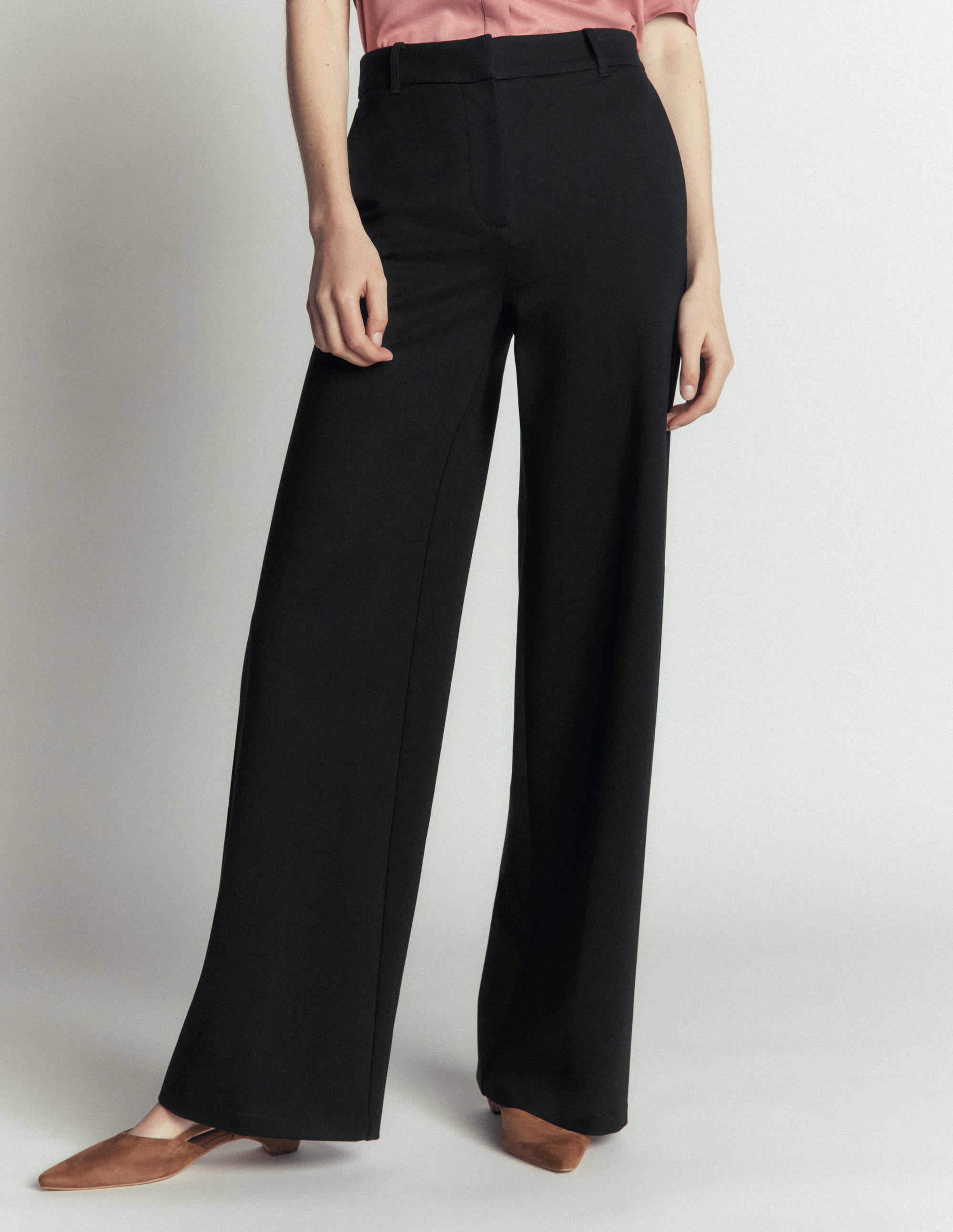 Belgravia Ponte Trousers-Black - Image 4