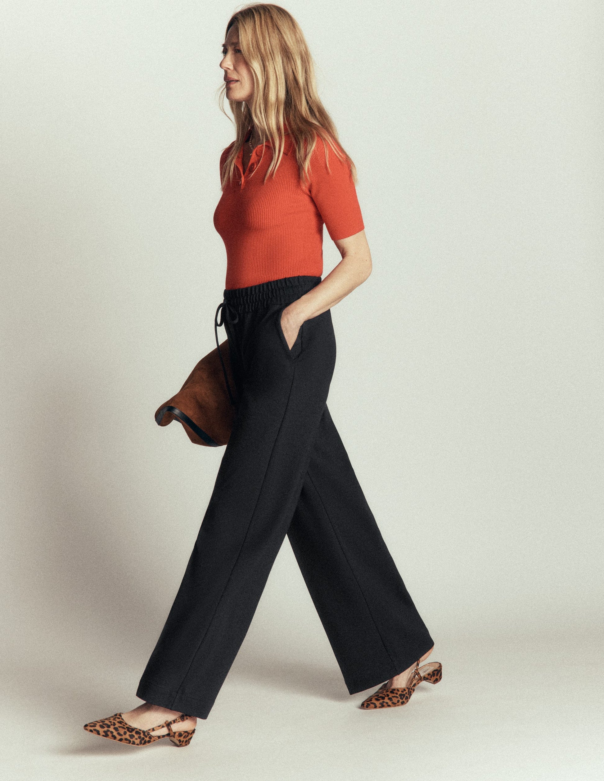 Belgravia Ponte Trousers-Black-6