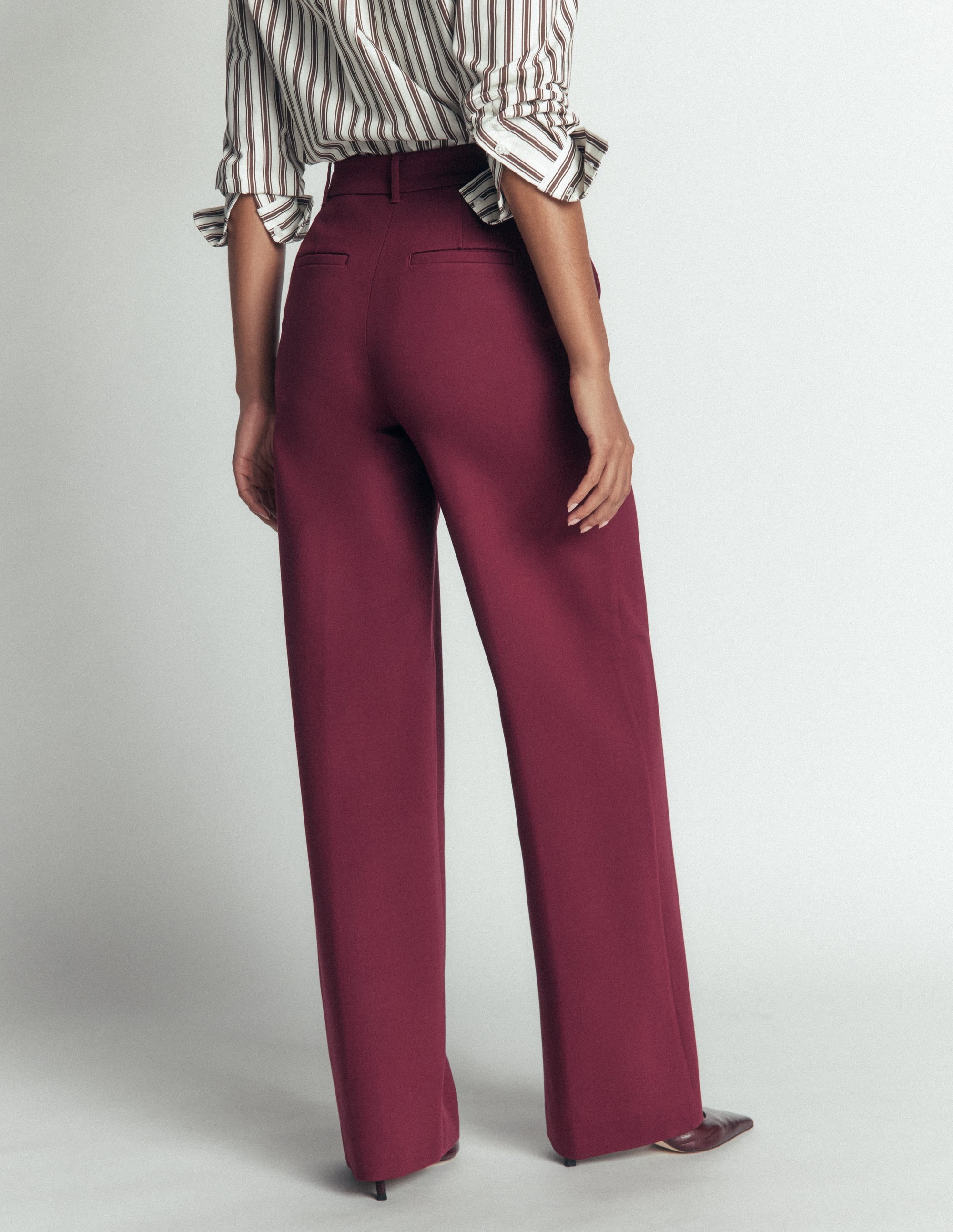 Belgravia Ponte Trousers-Deep Wisteria - Image 4