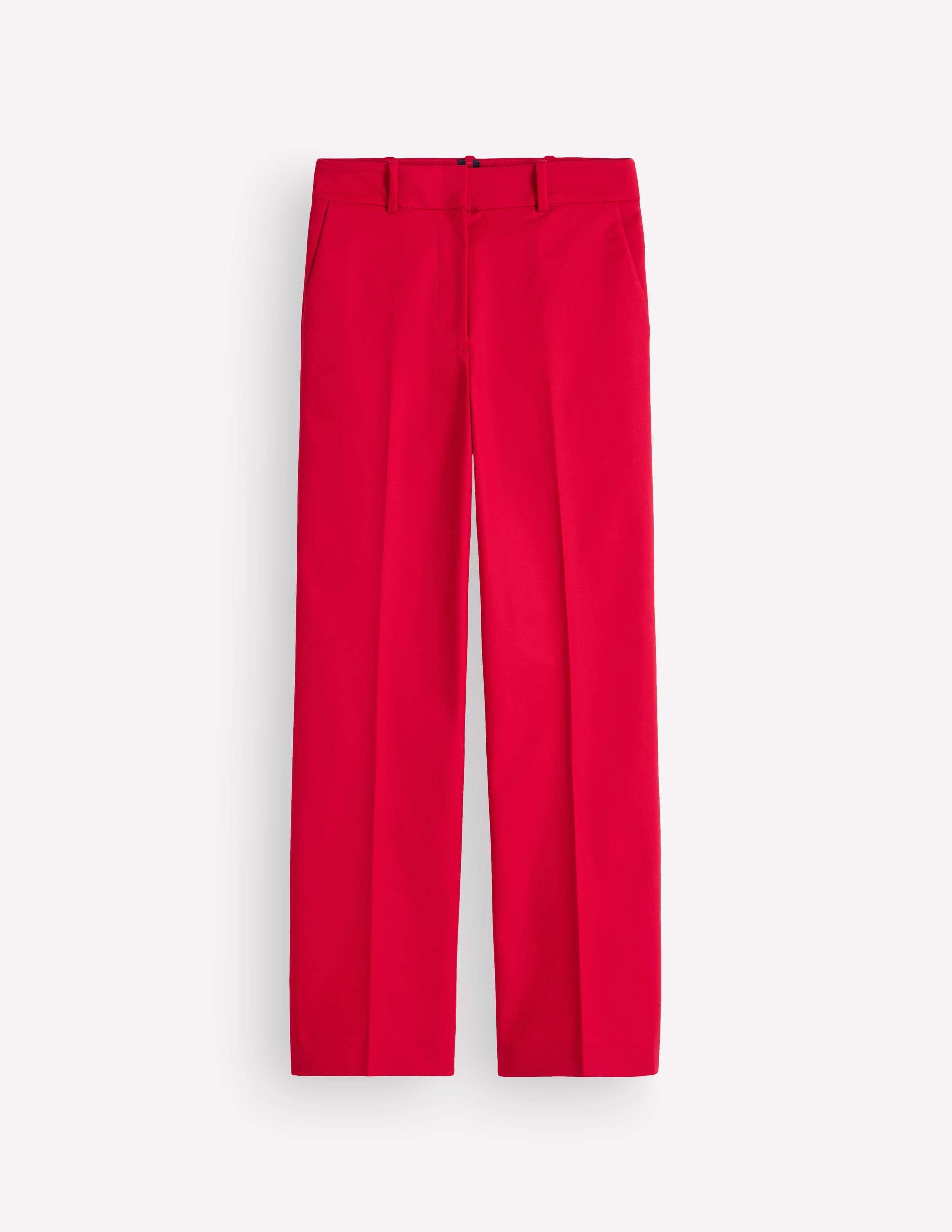 Canonbury Cotton 7/8 Trousers-Salsa Red - Image 6